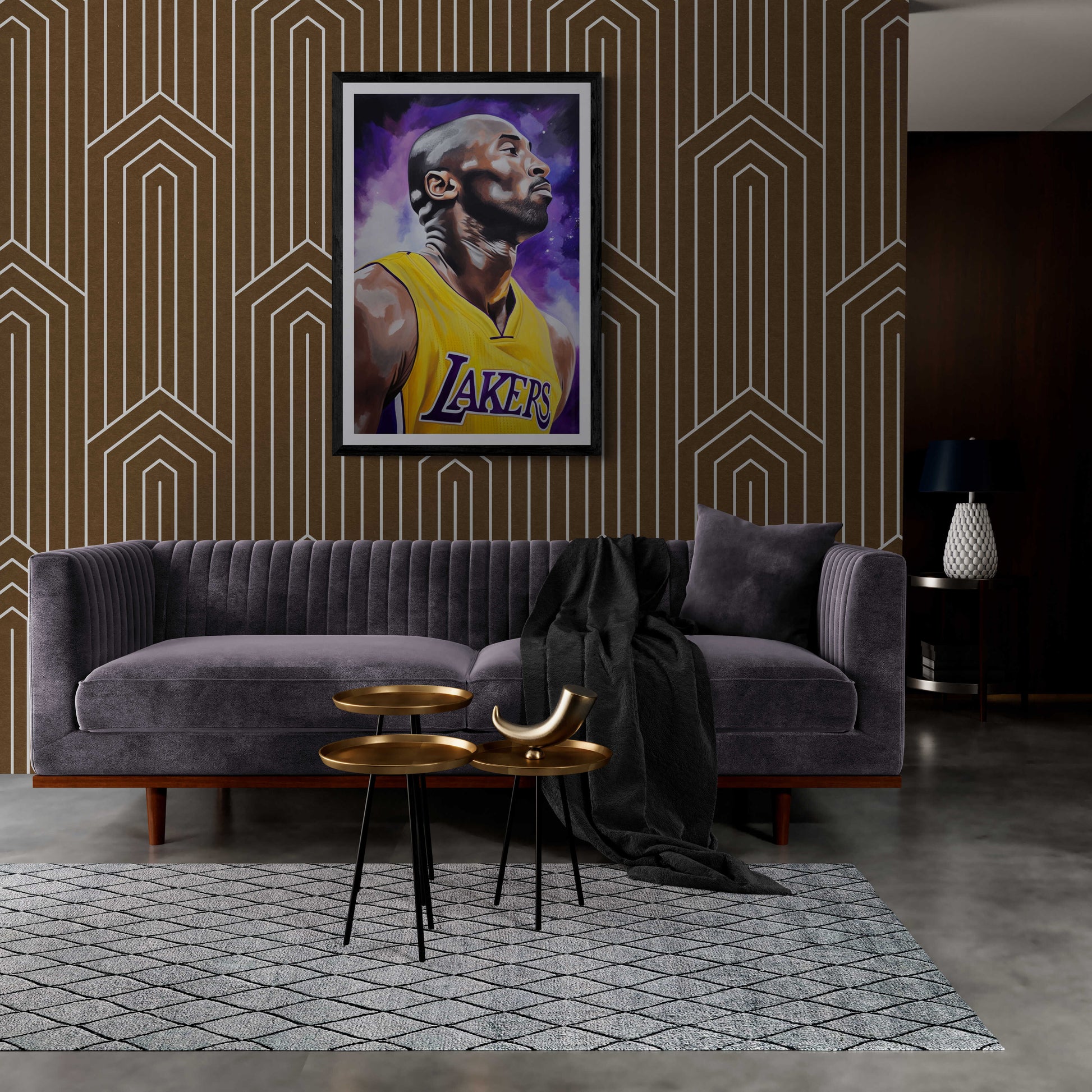 Kobe Bryant Poster | Muurdecoratie | Wanddecoratie | Posters | Moderne Kunst
