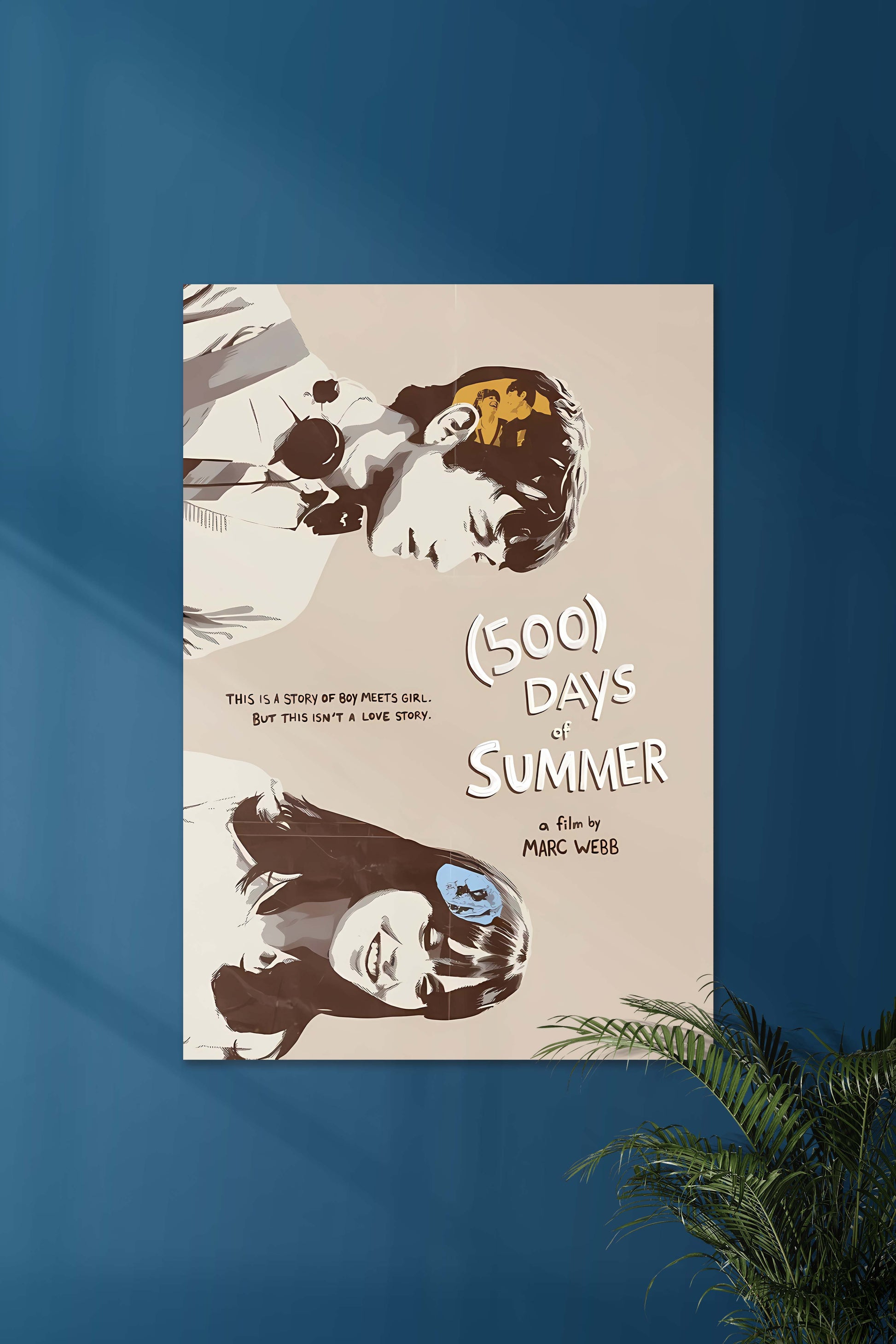 500 Days of Summer Poster | This isn't LOVE Story Muurdecoratie | Wanddecoratie | Posters