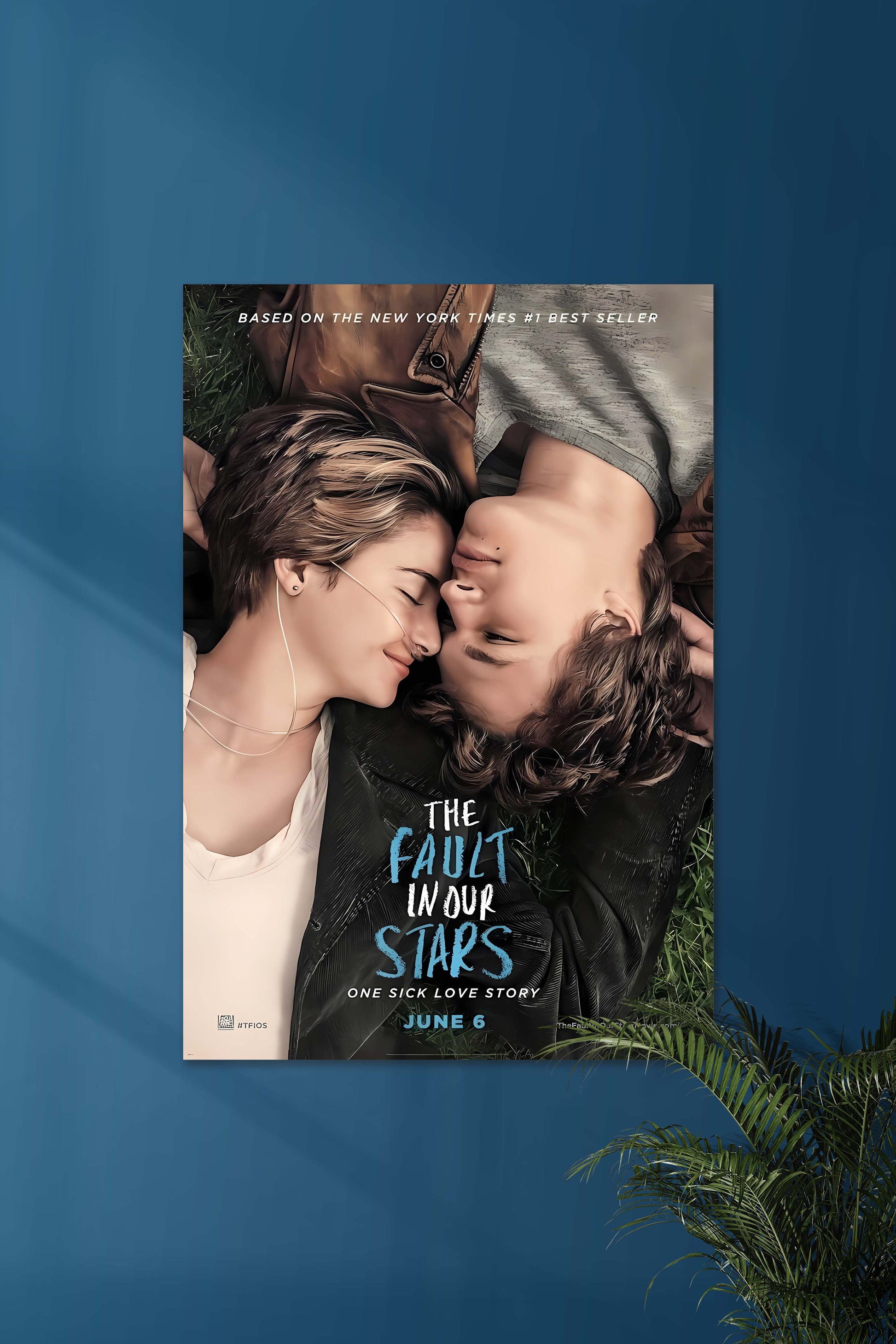 The Fault in Our Stars | One SICK LOVE Story | Filmposter | Muurdecoratie | Wanddecoratie | Posters
