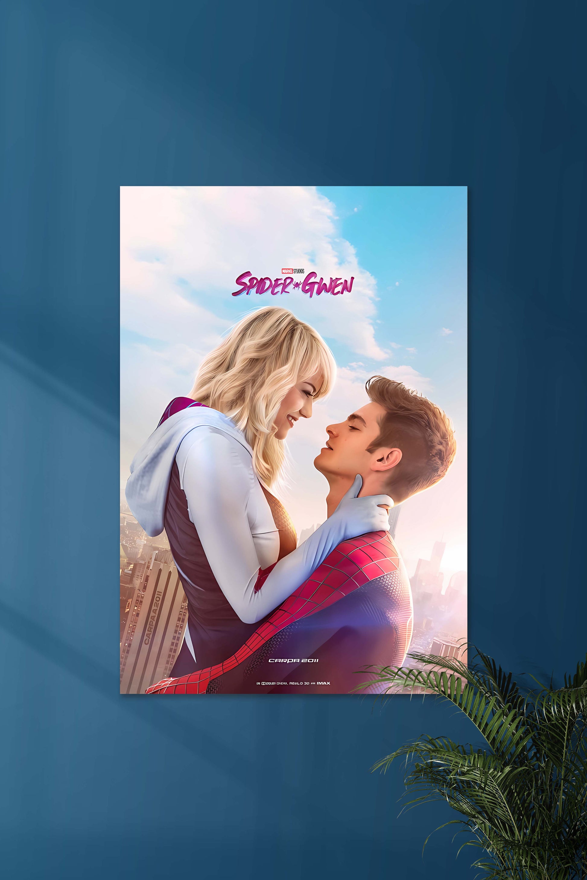Spider Gwen x Amazing Spiderman | MCU Poster | Muurdecoratie | Wanddecoratie | Kunst voor thuis