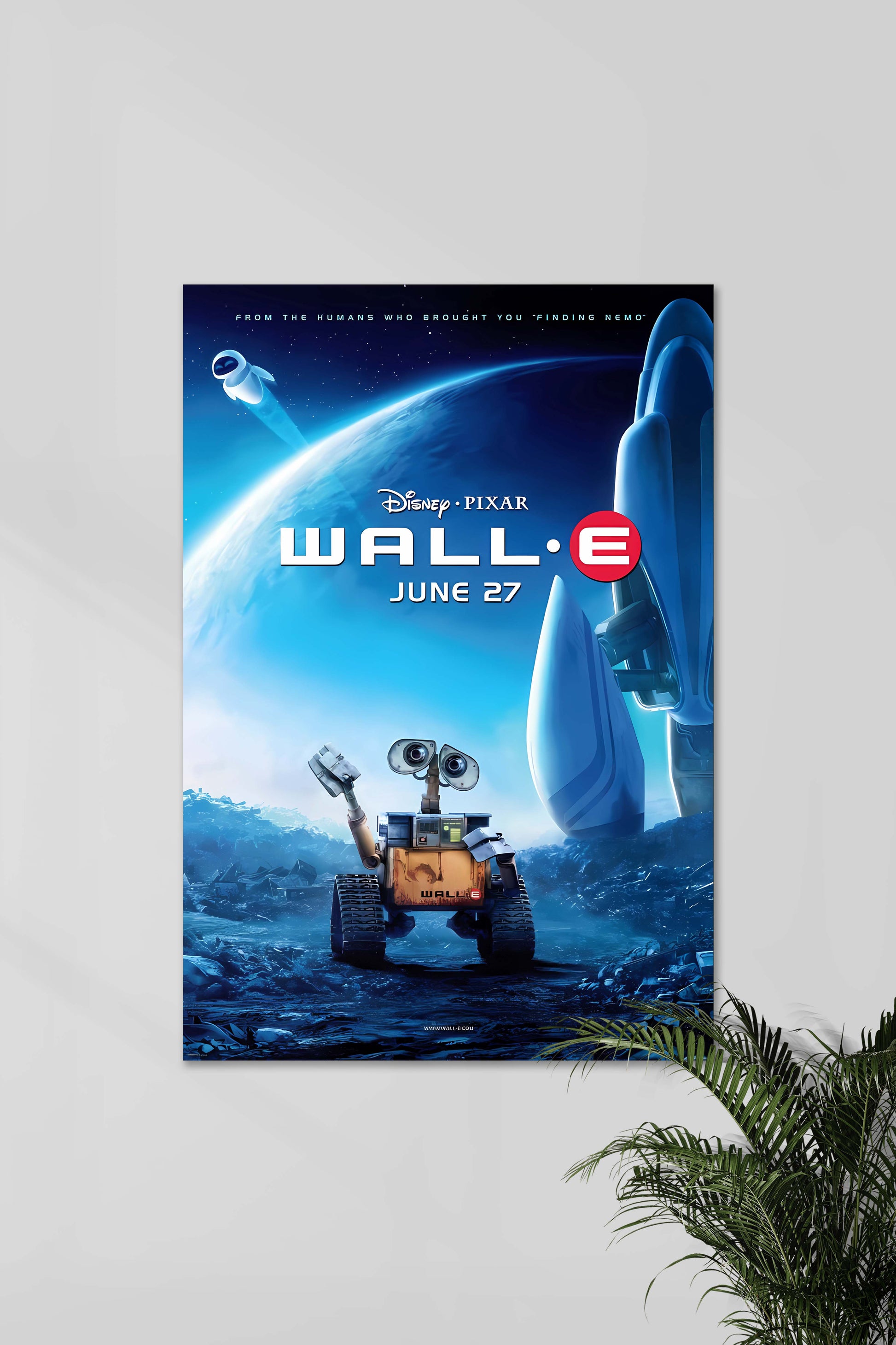 WALL E | Disney Pixar Muurdecoratie | Disney Posters | Wanddecoratie Schilderijen Canvas Kunst