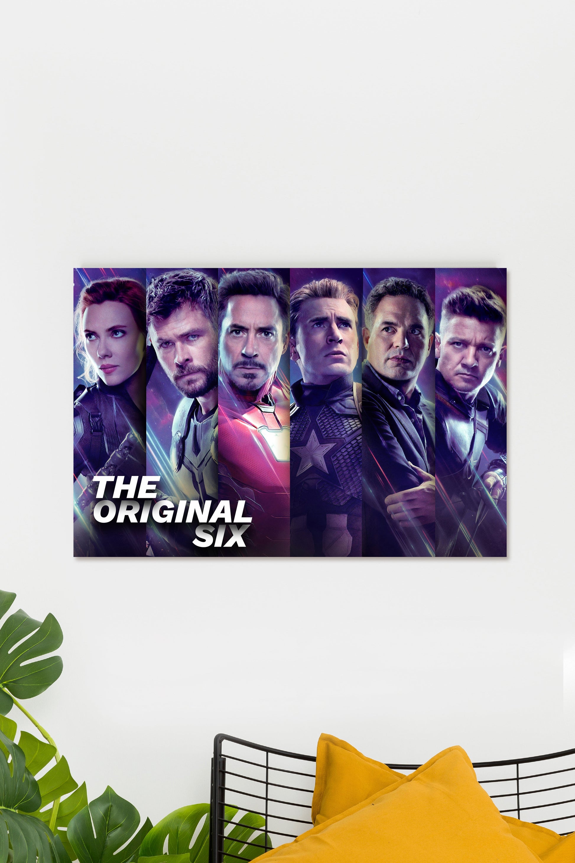Avengers The Original Six | MARVEL muurdecoratie | Movie Poster wanddecoratie | Posters