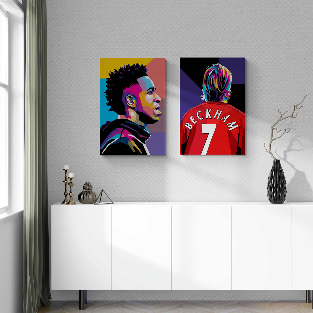 David Beckham poster | Muurdecoratie | Wanddecoratie | Hoge kwaliteit prints | Huis & Tuin Decoratie