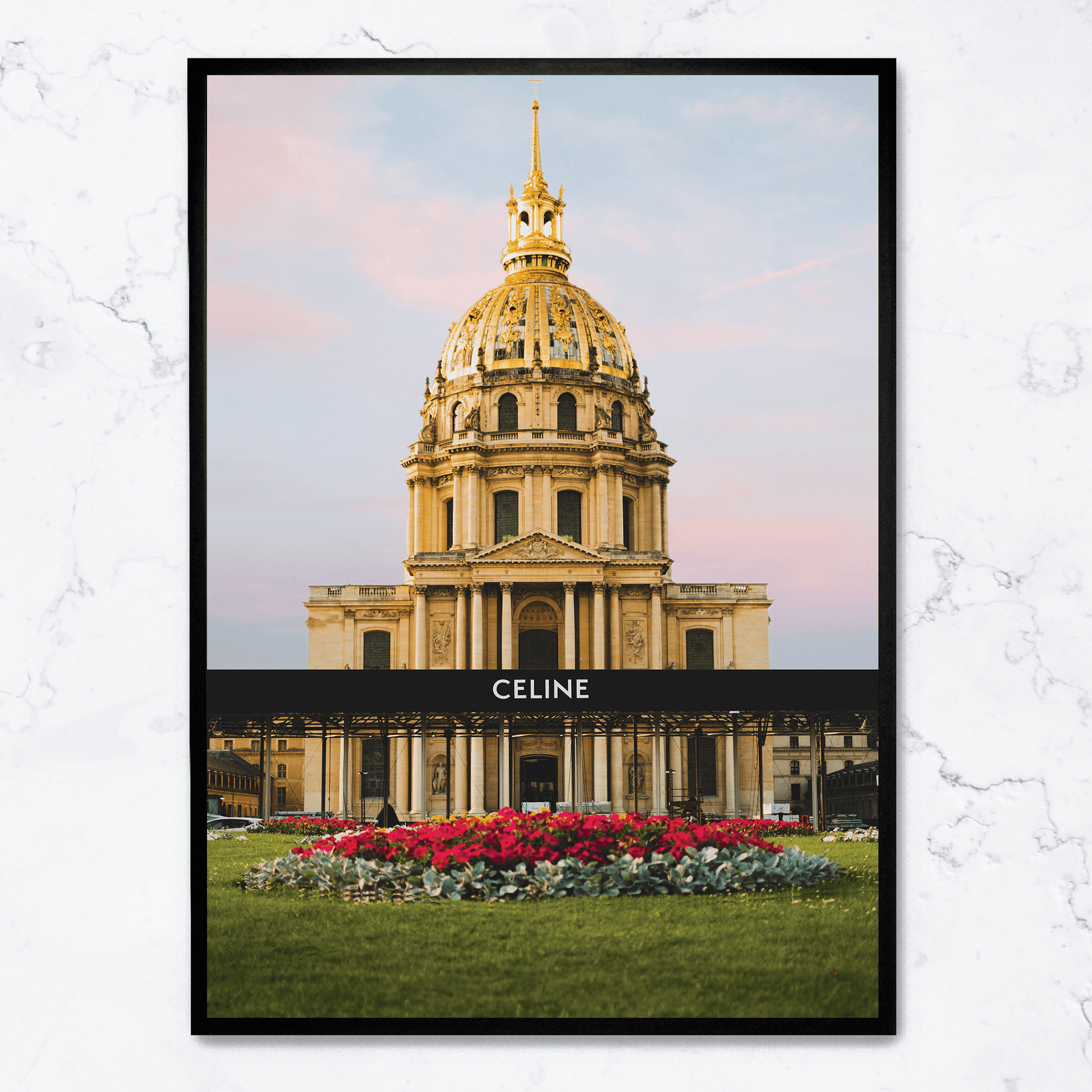 Celine Boulding Poster | Elegante Muurdecoratie Canvas | Wanddecoratie Kunstprint | Visuele Kunst