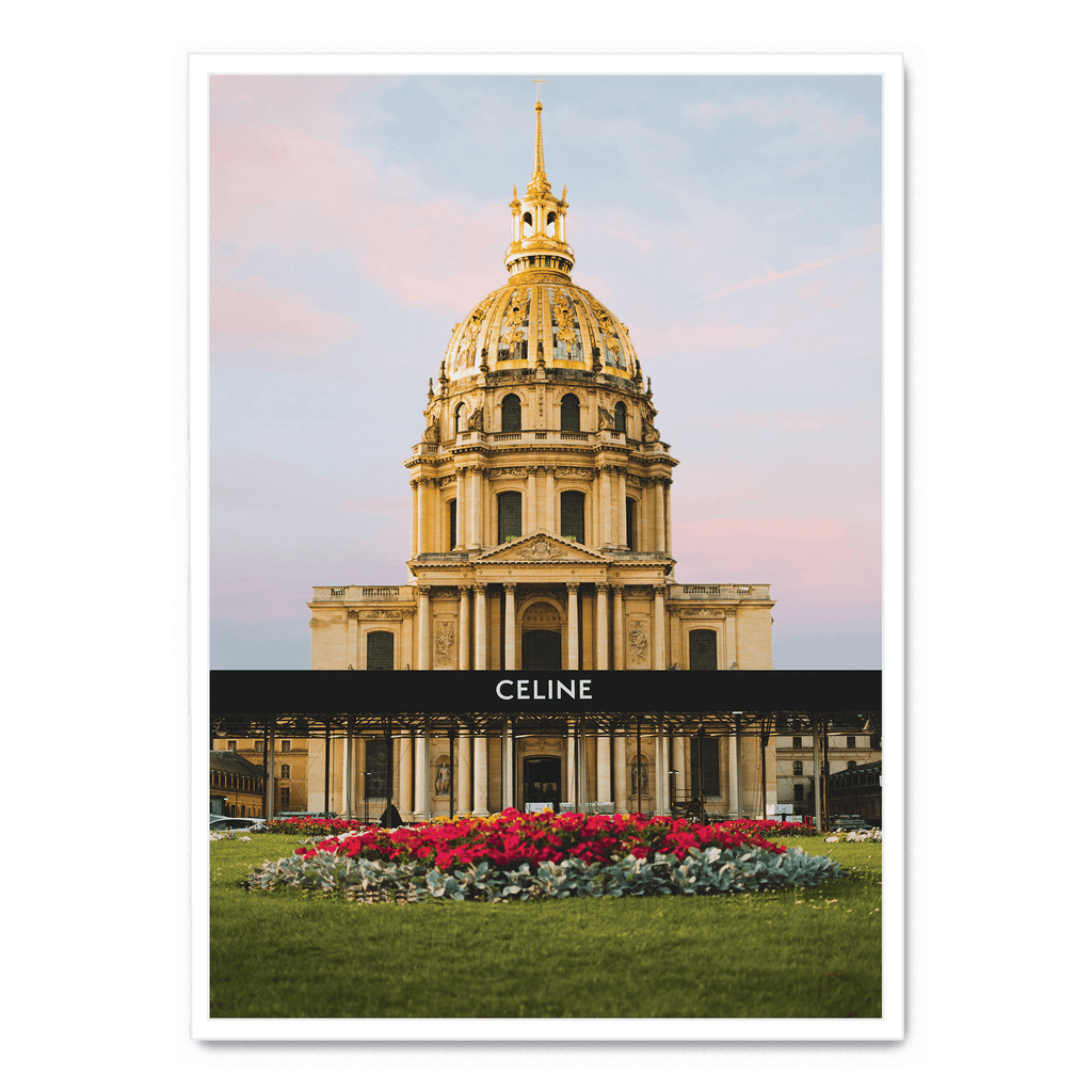 Celine Boulding Poster | Elegante Muurdecoratie Canvas | Wanddecoratie Kunstprint | Visuele Kunst