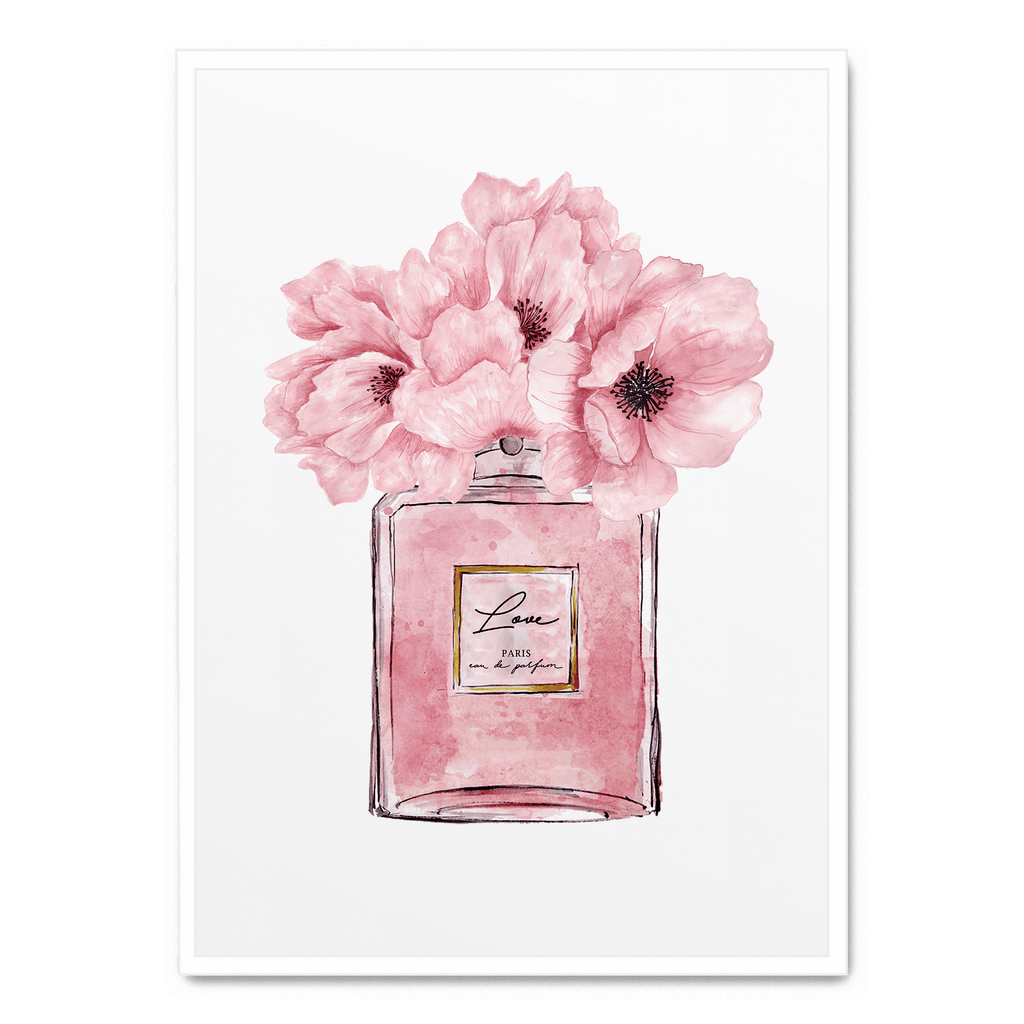 Scentful Elegance | Posters & prenten | Wanddecoratie | Geurkunst | Muurdecoratie voor beautyliefhebbers
