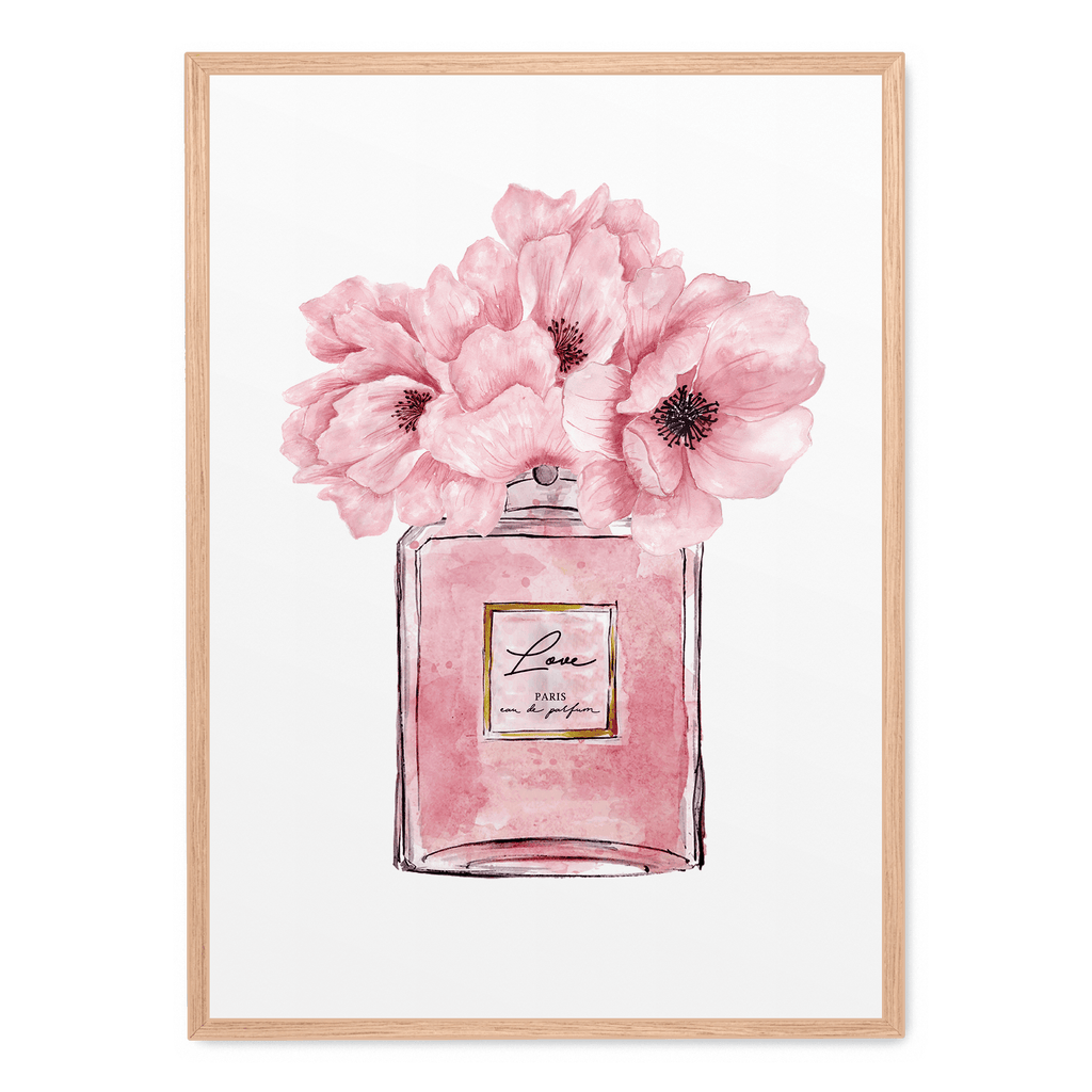 Scentful Elegance | Posters & prenten | Wanddecoratie | Geurkunst | Muurdecoratie voor beautyliefhebbers