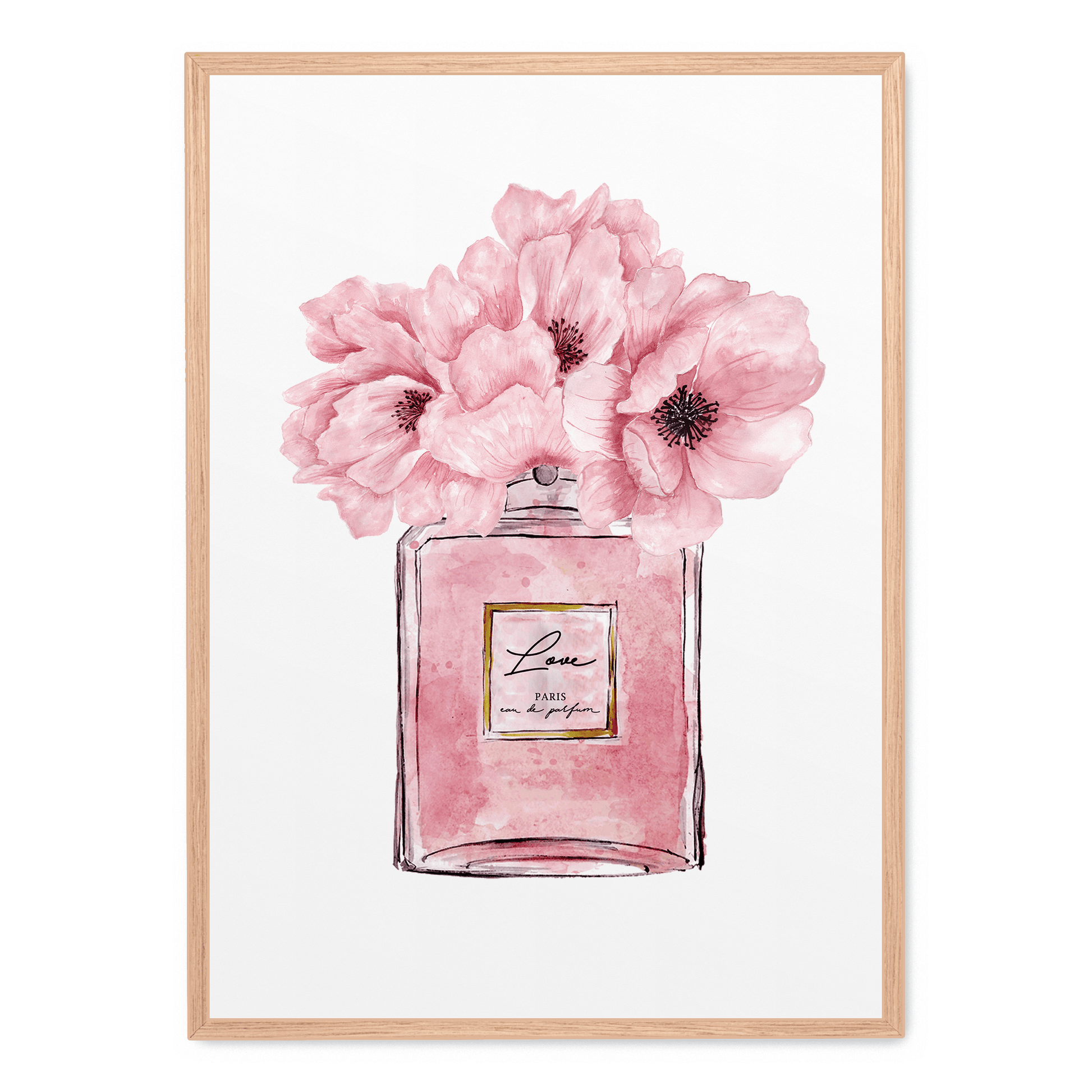Scentful Elegance | Posters & prenten | Wanddecoratie | Geurkunst | Muurdecoratie voor beautyliefhebbers