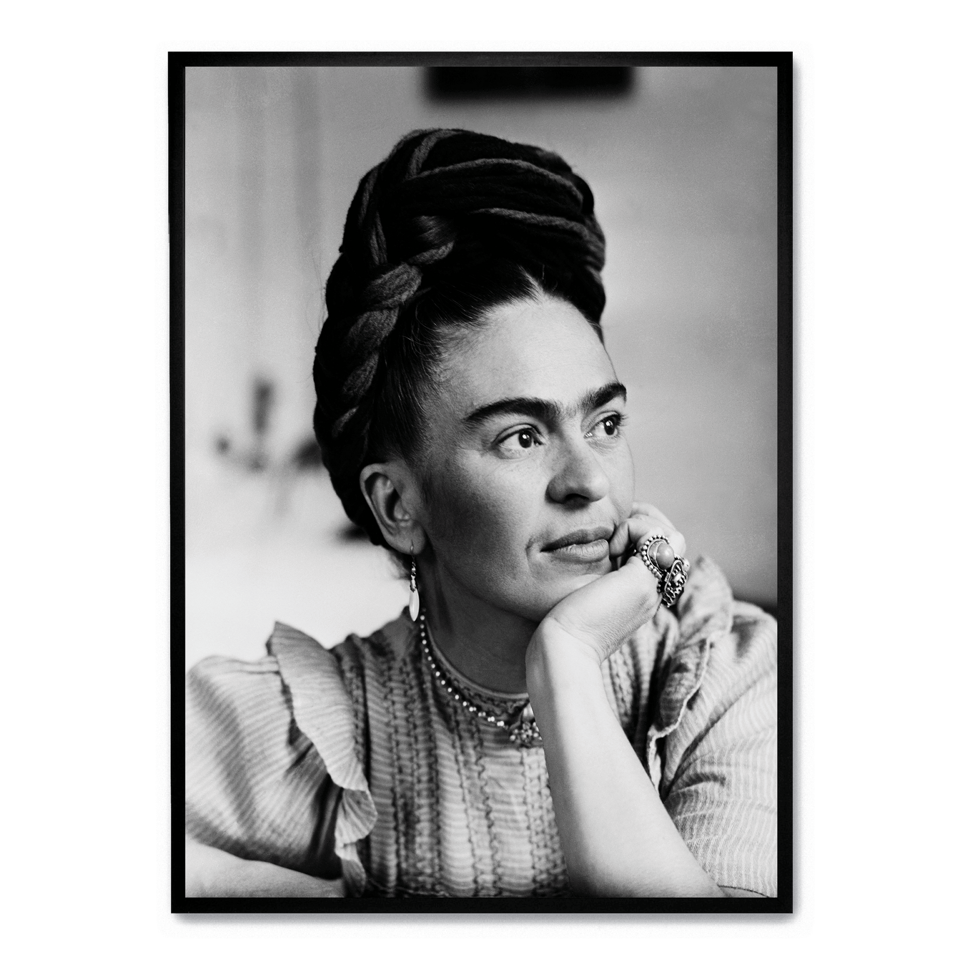 Frida Kahlo Poster | Muurdecoratie | Schilderijen Reproductie | Kunst aan de Muur | Levendige Kleuren