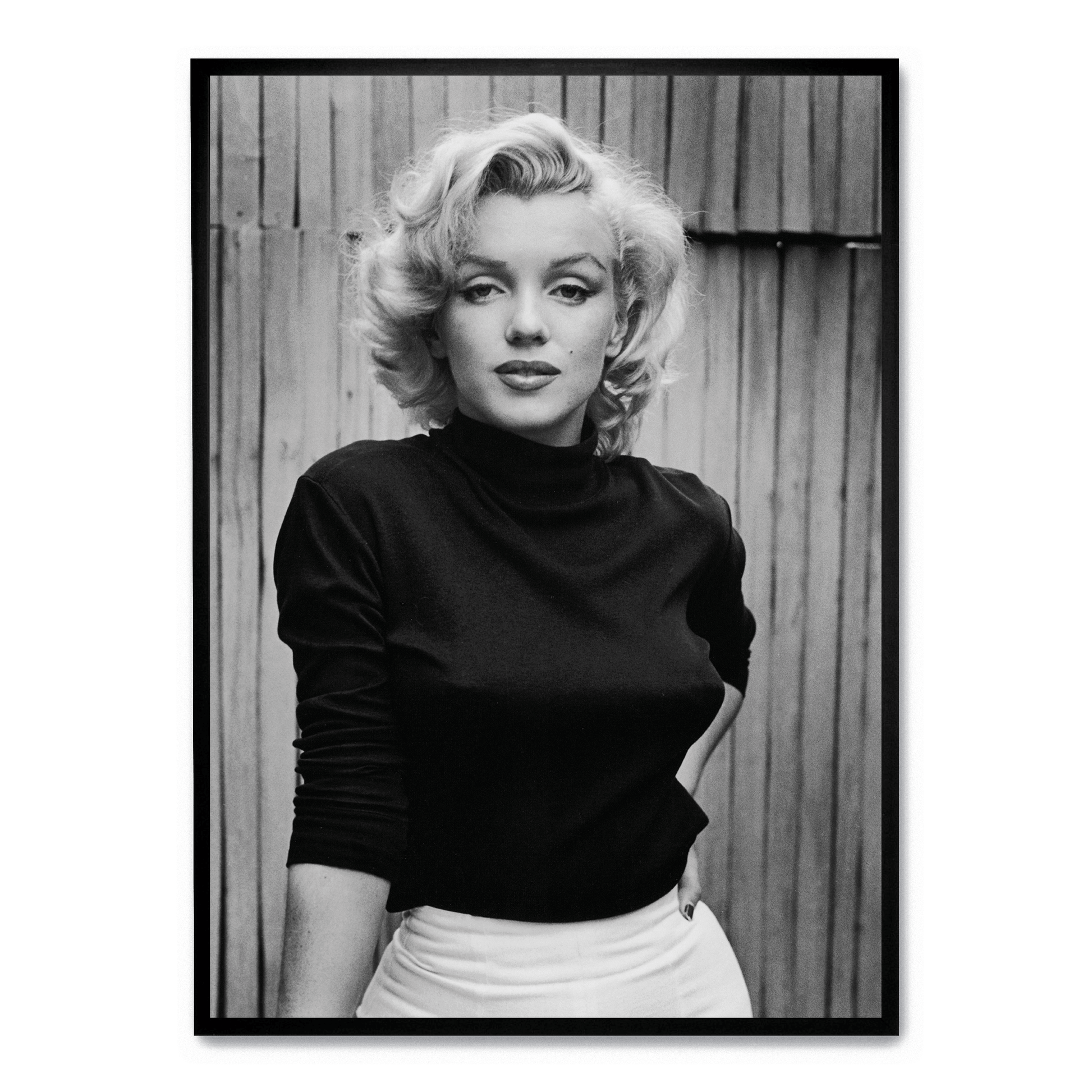 Marilyn Monroe Vintage Glamour | Iconische Hollywood Legende | Poster | Tijdloos Wanddecoratie Portret | Filmster Muurdecoratie