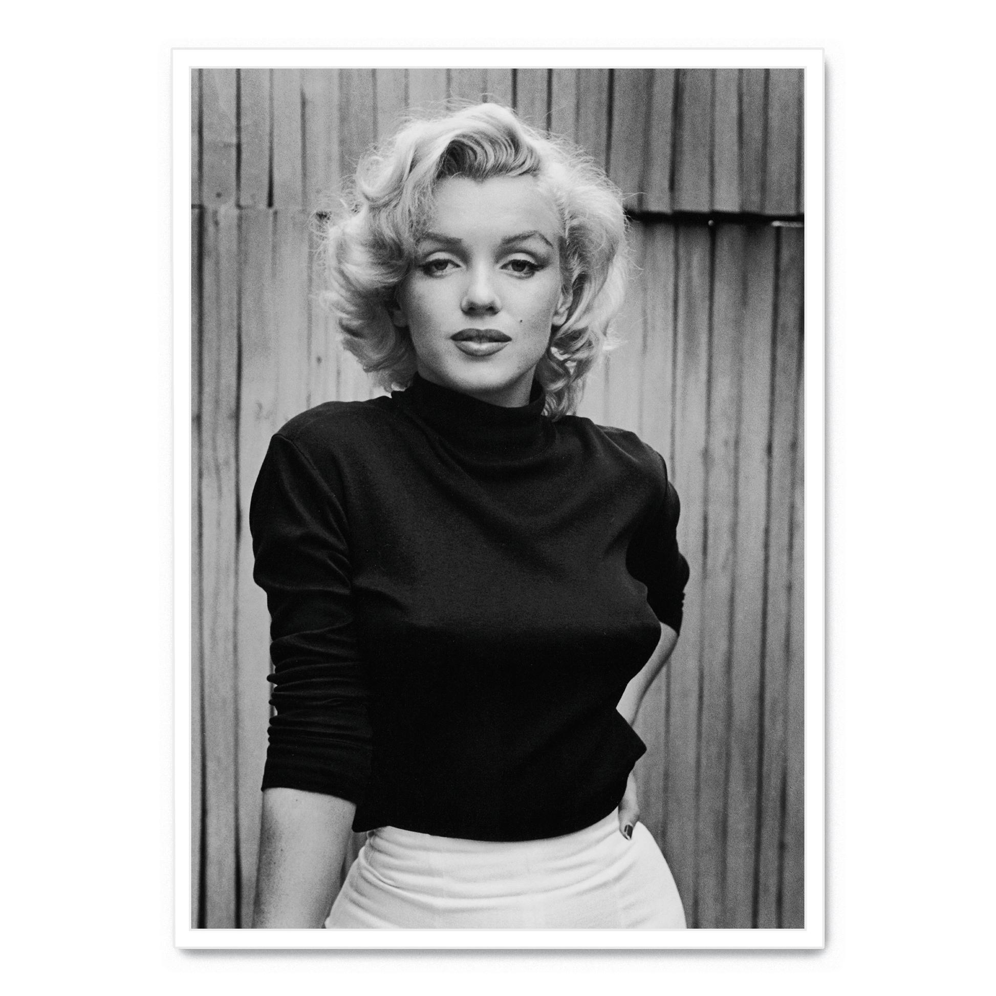 Marilyn Monroe Vintage Glamour | Iconische Hollywood Legende | Poster | Tijdloos Wanddecoratie Portret | Filmster Muurdecoratie