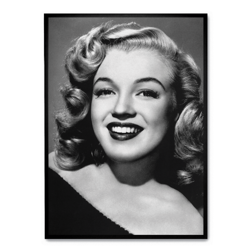 Marilyn Monroe Poster | Iconic Smile | Vintage Glamour Muurdecoratie | Wanddecoratie Woonkamer | Klassieke Hollywood Kunst | Slaapkamer Posters | Artistiek Cadeau Idee