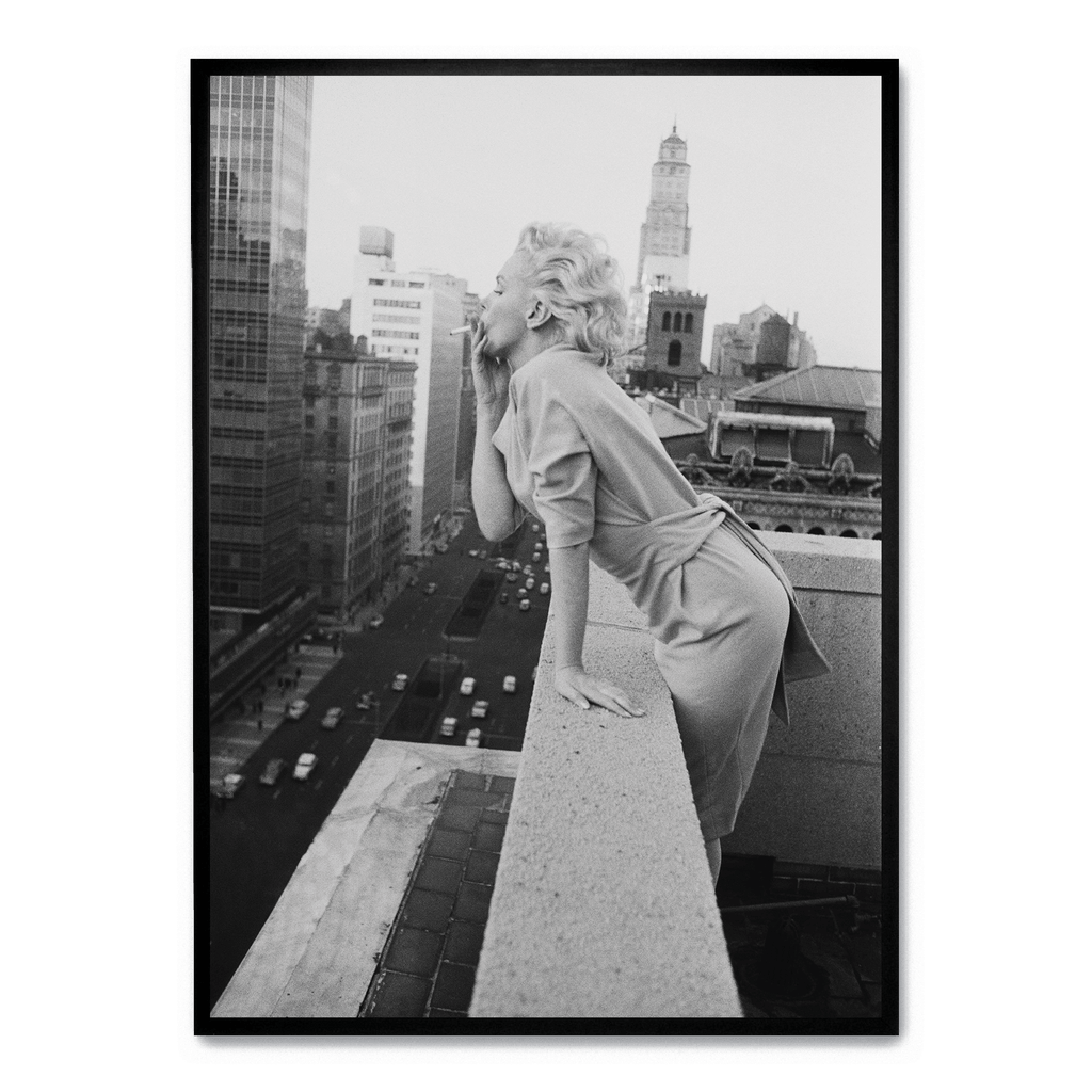 Marilyn Monroe Smoking | Bewonderde Poster | Vintage Wanddecoratie | Muurdecoratie voor Huis en Tuin