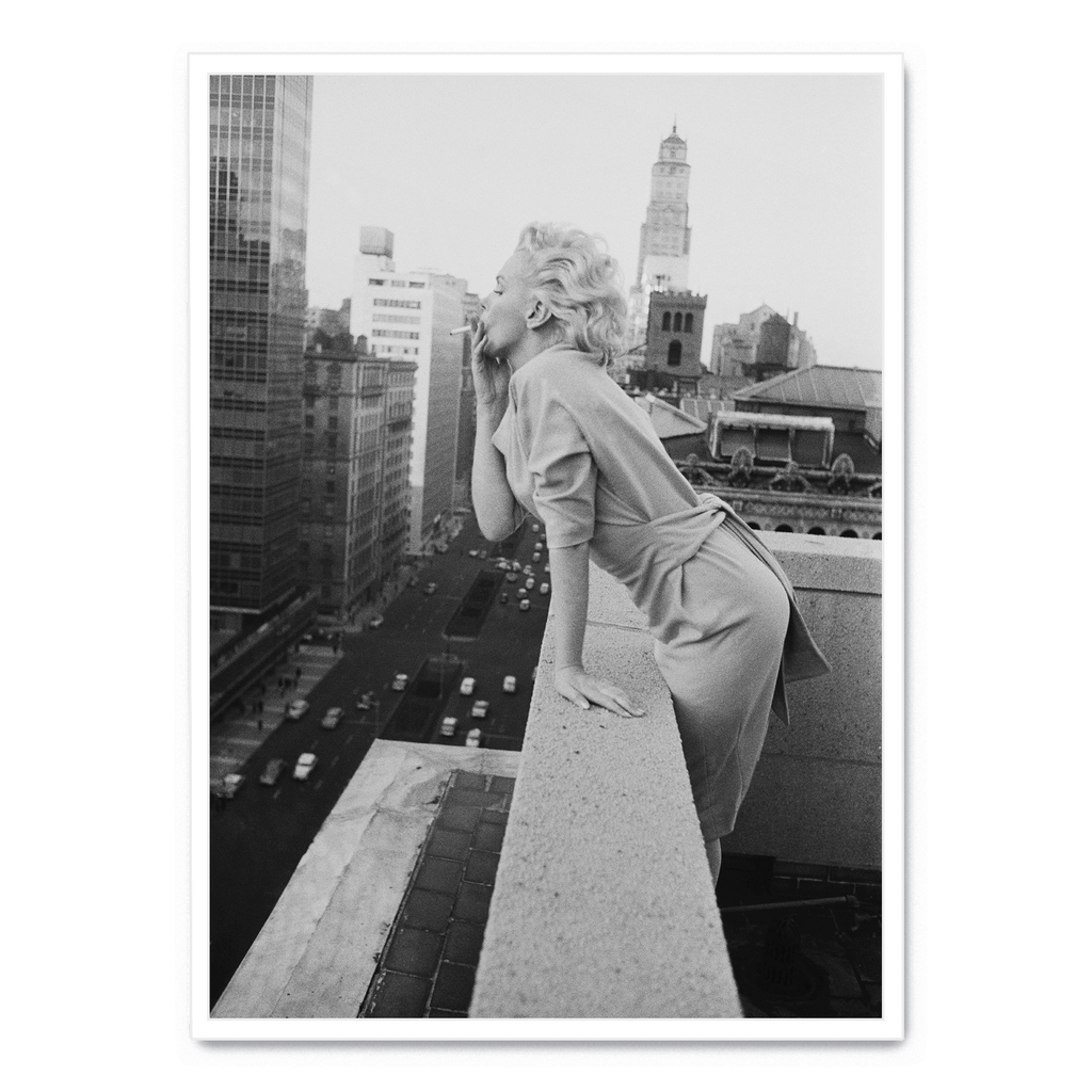 Marilyn Monroe Smoking | Bewonderde Poster | Vintage Wanddecoratie | Muurdecoratie voor Huis en Tuin