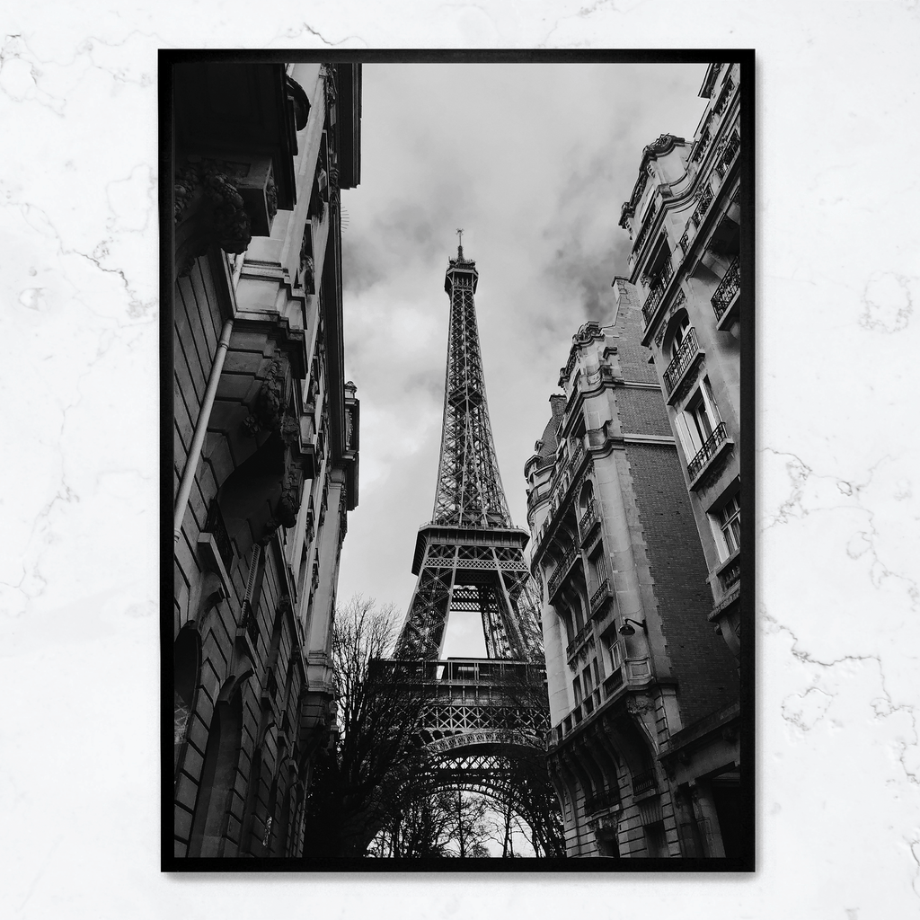 Eiffel Tower Poster | Paris Architectuur Prent | Muurdecoratie voor Huis & Tuin | Iconische Franse Wanddecoratie