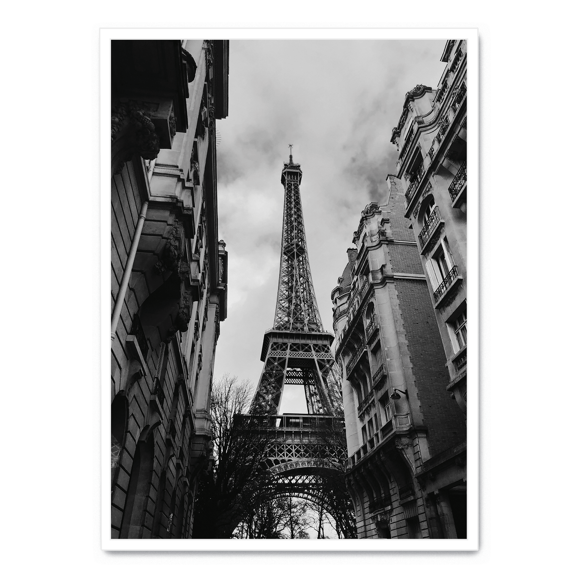 Eiffel Tower Poster | Paris Architectuur Prent | Muurdecoratie voor Huis & Tuin | Iconische Franse Wanddecoratie