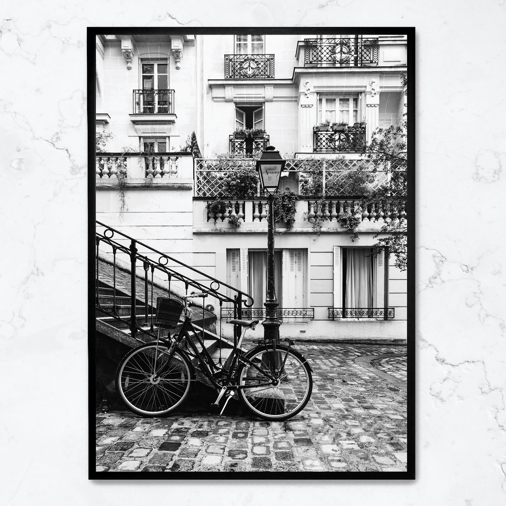 Paris Street Scene Poster | Muurdecoratie | Vintage Urban Landscape | Franse Schilderijen | Wanddecoratie | Stad Gezicht Illustratie | Paris Cityscape | Elegant Aesthetic Decor | Posters voor Woning & Kantoor