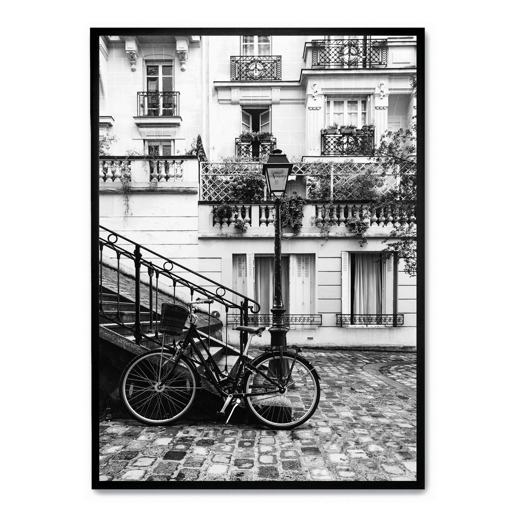 Paris Street Scene Poster | Muurdecoratie | Vintage Urban Landscape | Franse Schilderijen | Wanddecoratie | Stad Gezicht Illustratie | Paris Cityscape | Elegant Aesthetic Decor | Posters voor Woning & Kantoor