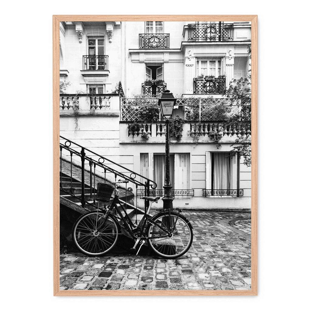 Paris Street Scene Poster | Muurdecoratie | Vintage Urban Landscape | Franse Schilderijen | Wanddecoratie | Stad Gezicht Illustratie | Paris Cityscape | Elegant Aesthetic Decor | Posters voor Woning & Kantoor