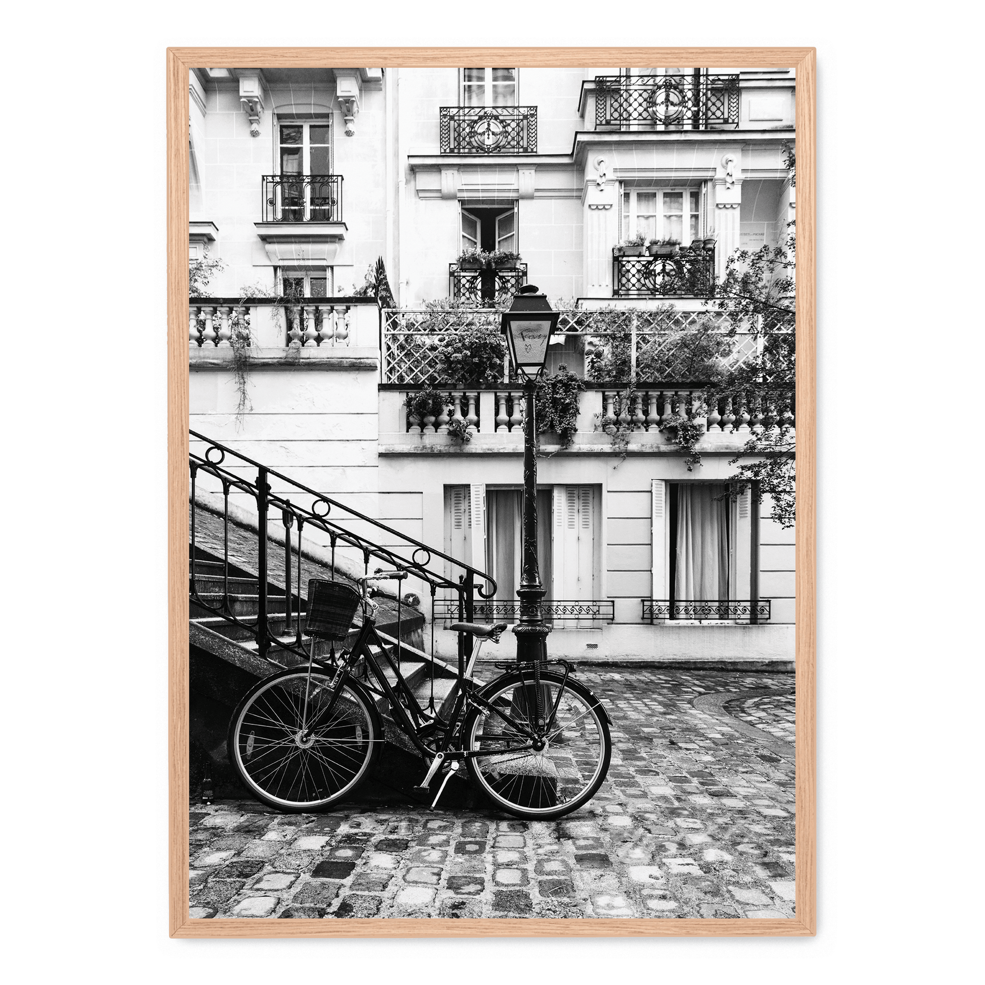 Paris Street Scene Poster | Muurdecoratie | Vintage Urban Landscape | Franse Schilderijen | Wanddecoratie | Stad Gezicht Illustratie | Paris Cityscape | Elegant Aesthetic Decor | Posters voor Woning & Kantoor