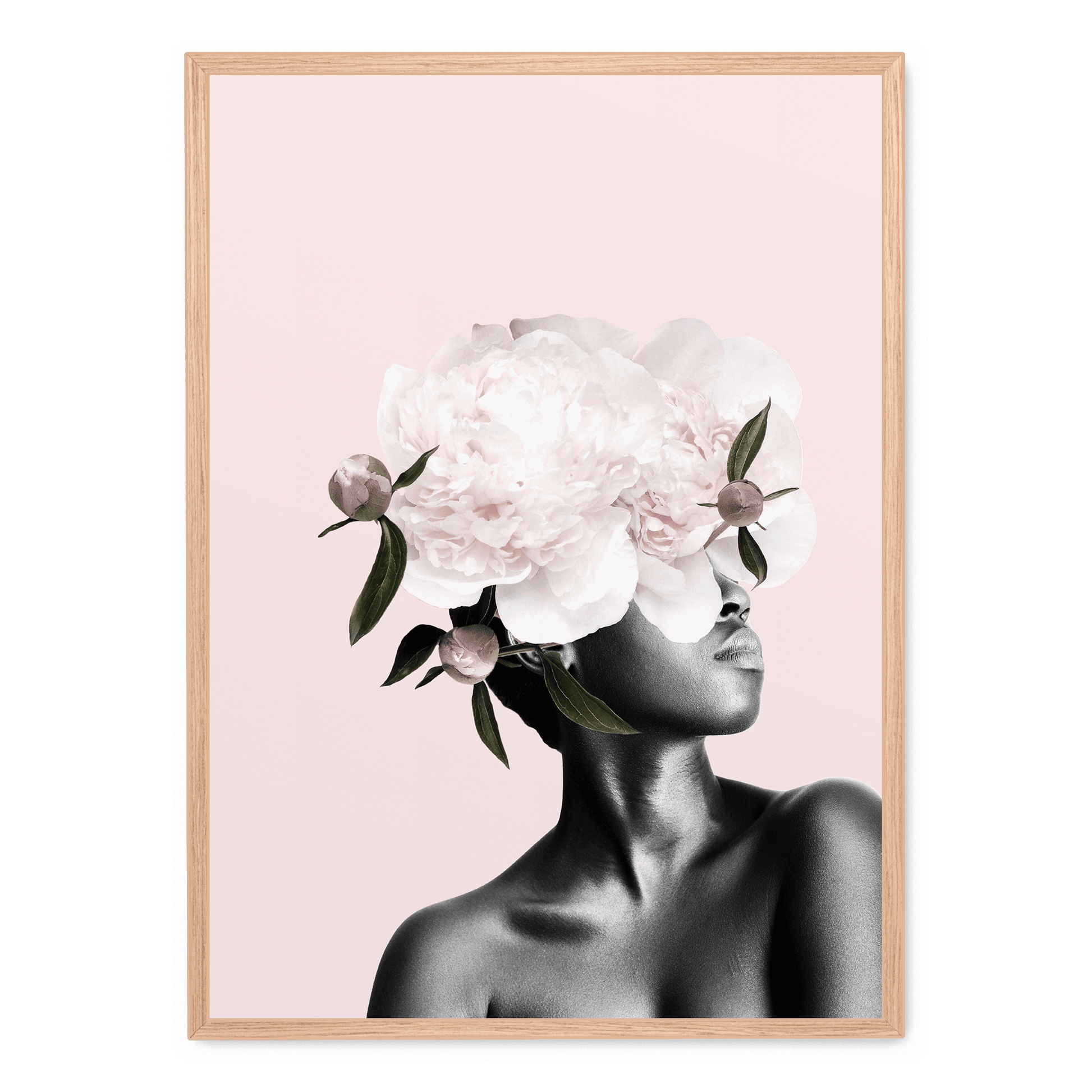 Floral Head | Botanisch Posters | Elegante Muurdecoratie | Tuin-Inspiratie Wanddecoratie | Kunst