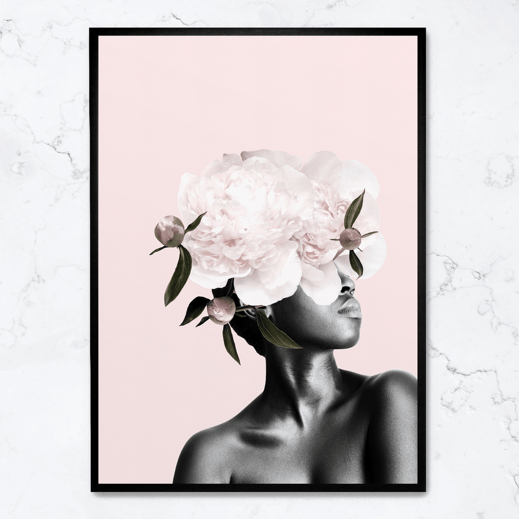 Floral Head | Botanisch Posters | Elegante Muurdecoratie | Tuin-Inspiratie Wanddecoratie | Kunst