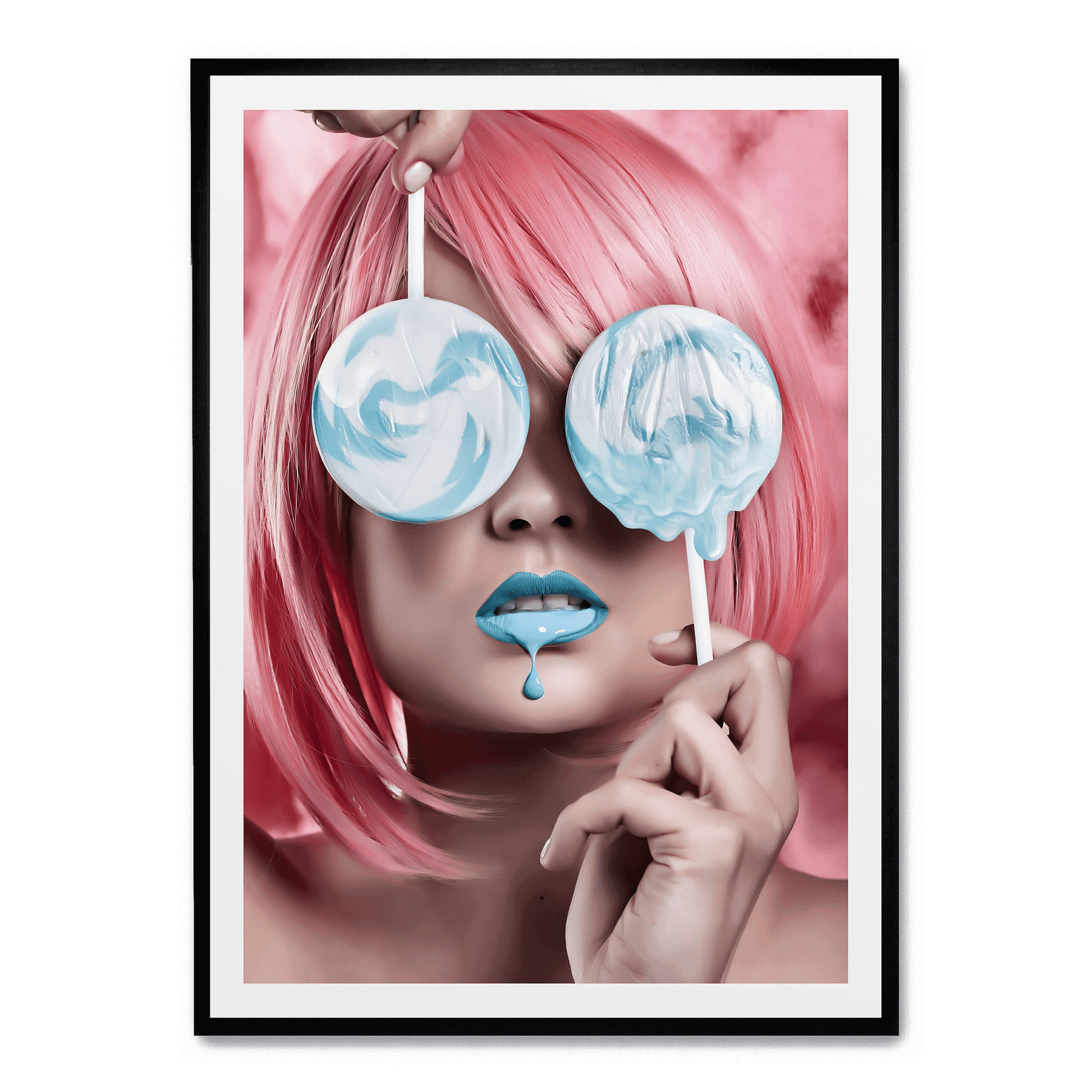Lollipop Woman | Wanddecoratie | Muurdecoratie Kunst | Posters en Prenten | Eyecatcher Visuele Kunst