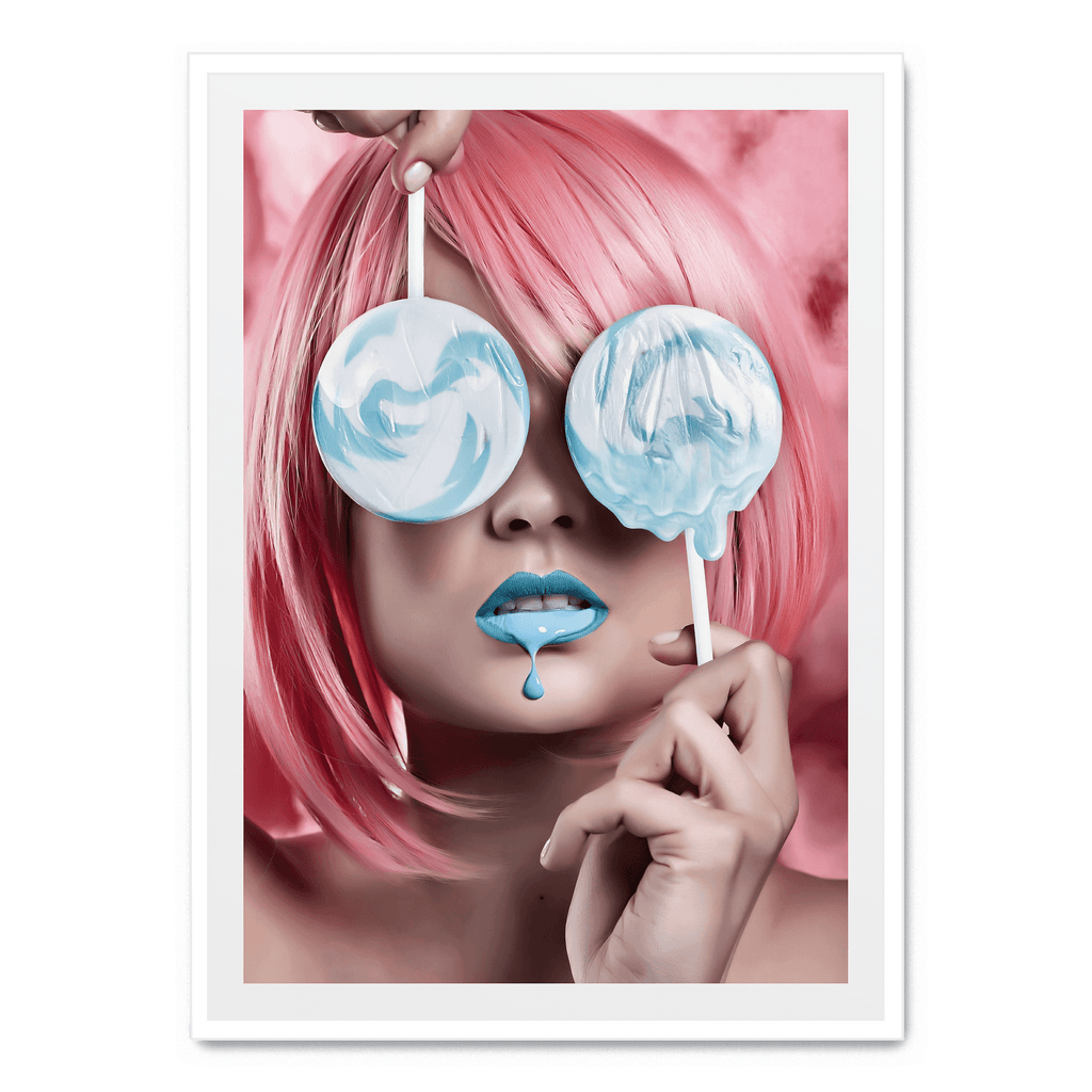 Lollipop Woman | Wanddecoratie | Muurdecoratie Kunst | Posters en Prenten | Eyecatcher Visuele Kunst