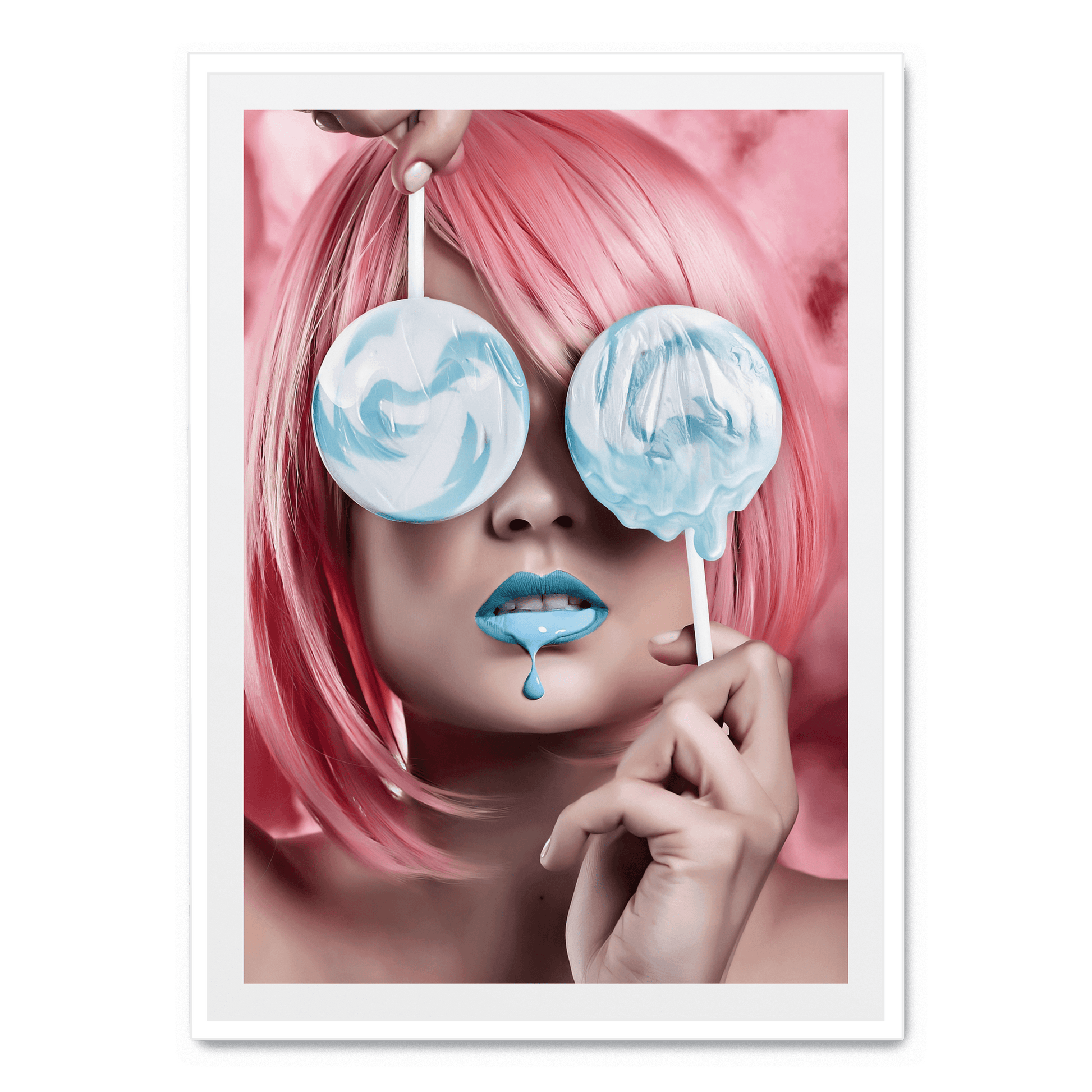 Lollipop Woman | Wanddecoratie | Muurdecoratie Kunst | Posters en Prenten | Eyecatcher Visuele Kunst