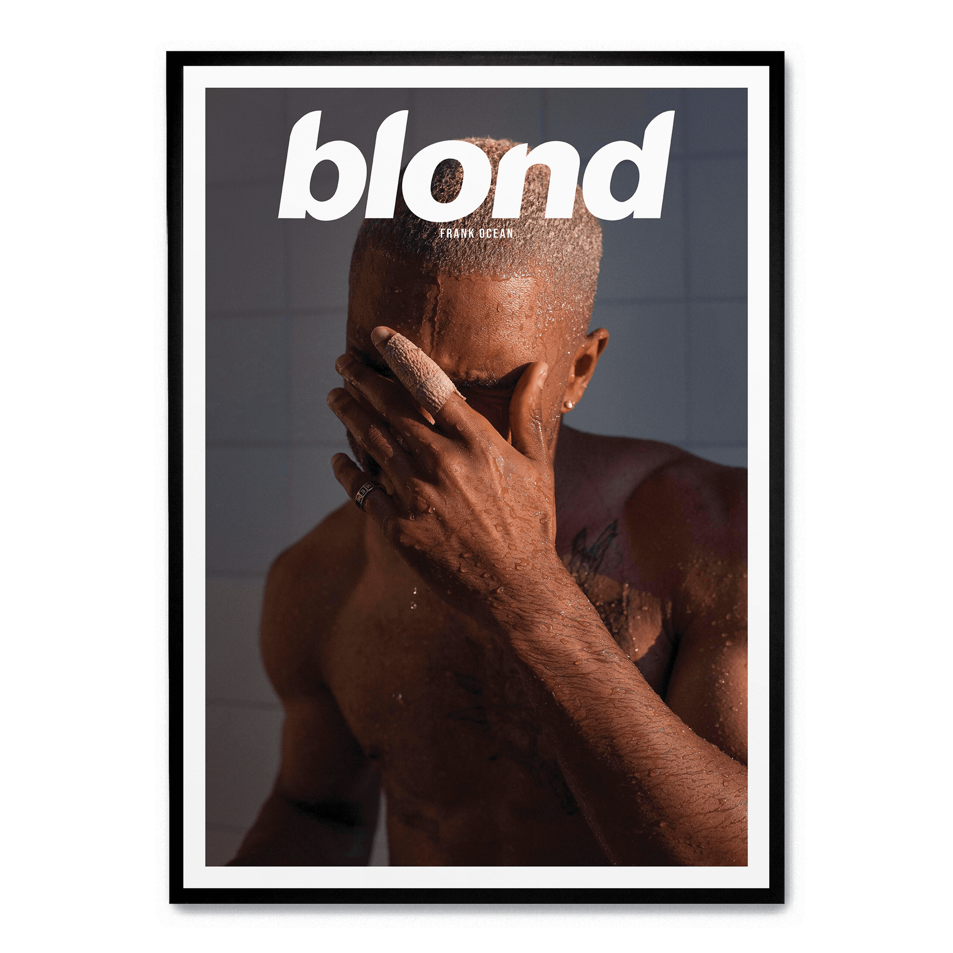 Blond Album Art Poster Frank Ocean | Wanddecoratie | Muurdecoratie | Beperkte Oplage | Posters | Kunst