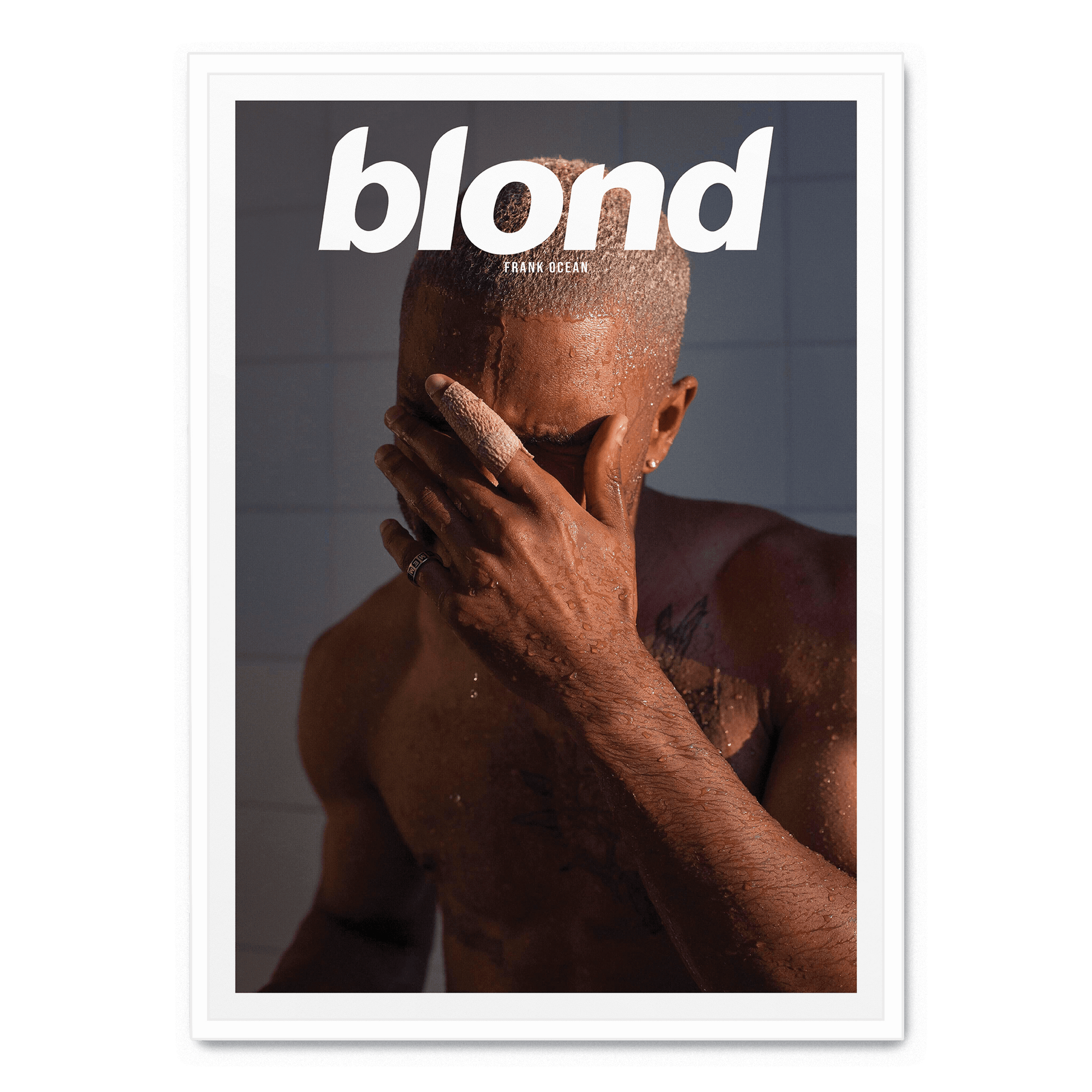 Blond Album Art Poster Frank Ocean | Wanddecoratie | Muurdecoratie | Beperkte Oplage | Posters | Kunst