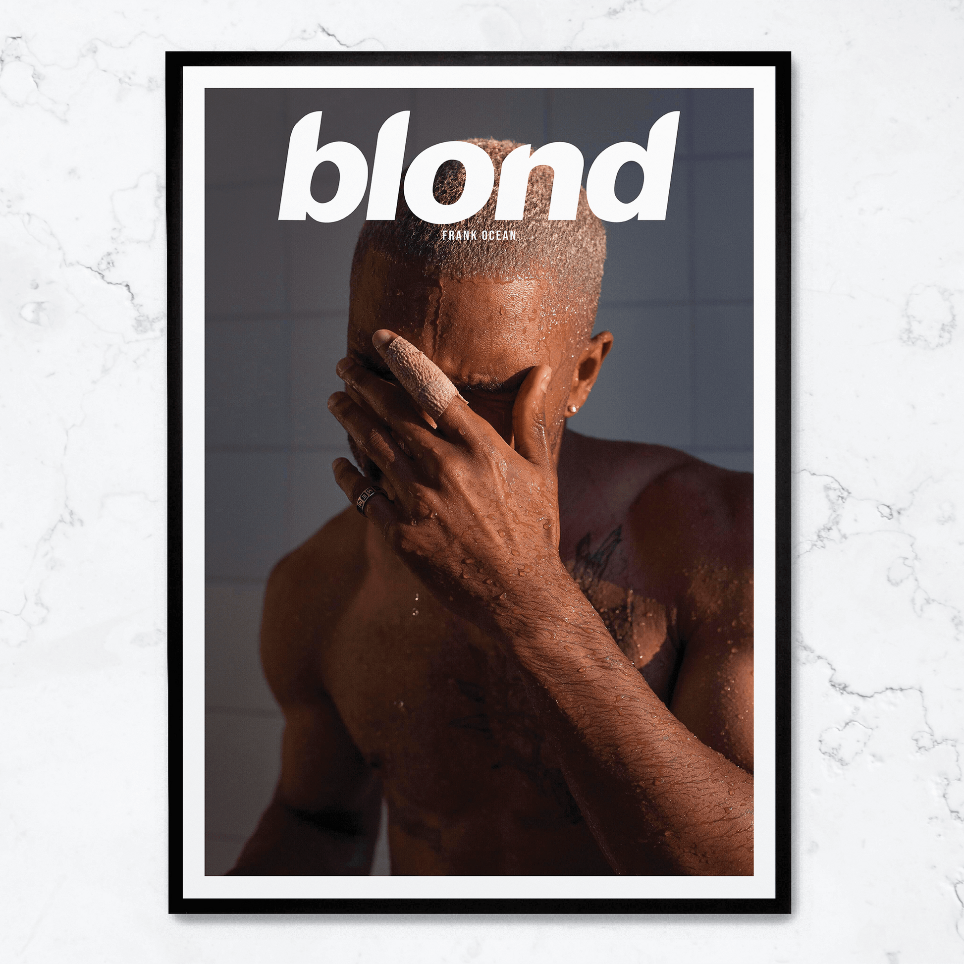 Blond Album Art Poster Frank Ocean | Wanddecoratie | Muurdecoratie | Beperkte Oplage | Posters | Kunst
