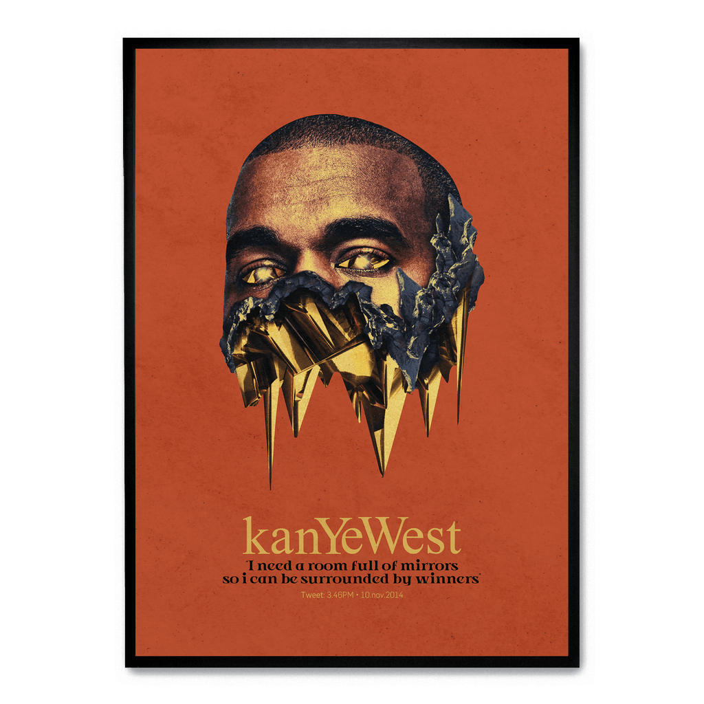 KanYe Need A Room poster | Muurdecoratie | Uniek ontwerp wanddecoratie | Posters voor thuis | Moderne kunst