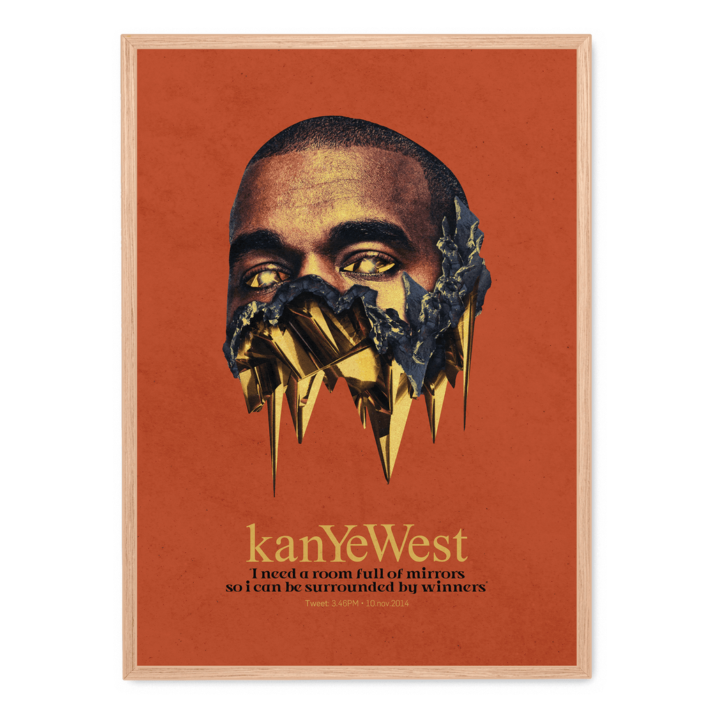 KanYe Need A Room poster | Muurdecoratie | Uniek ontwerp wanddecoratie | Posters voor thuis | Moderne kunst