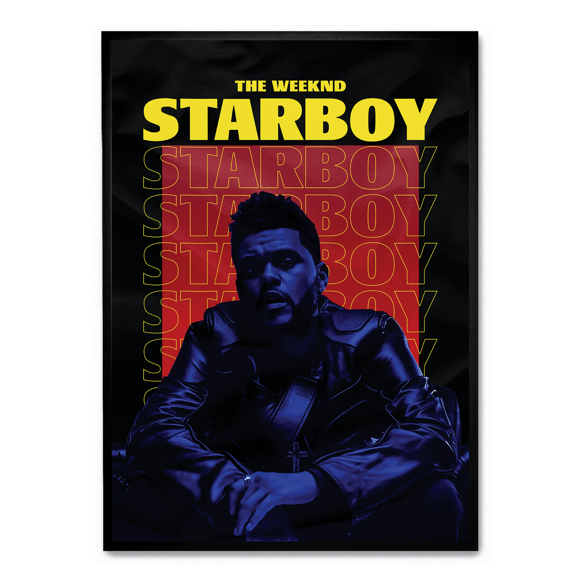 The Weeknd Starboy | Posters | Muurdecoratie | Wanddecoratie | Muziek Kunst | Home & Garden Kunstprints