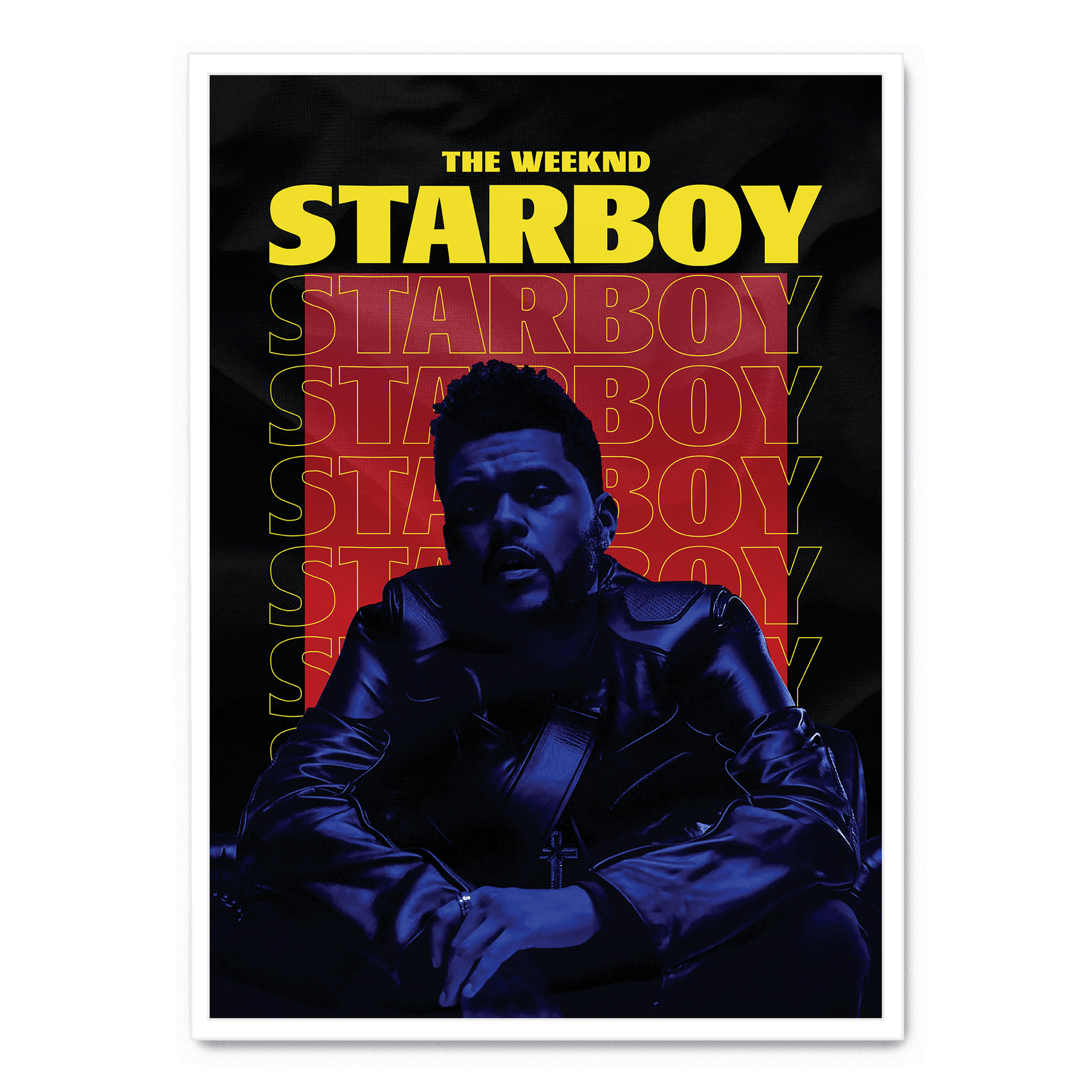 The Weeknd Starboy | Posters | Muurdecoratie | Wanddecoratie | Muziek Kunst | Home & Garden Kunstprints