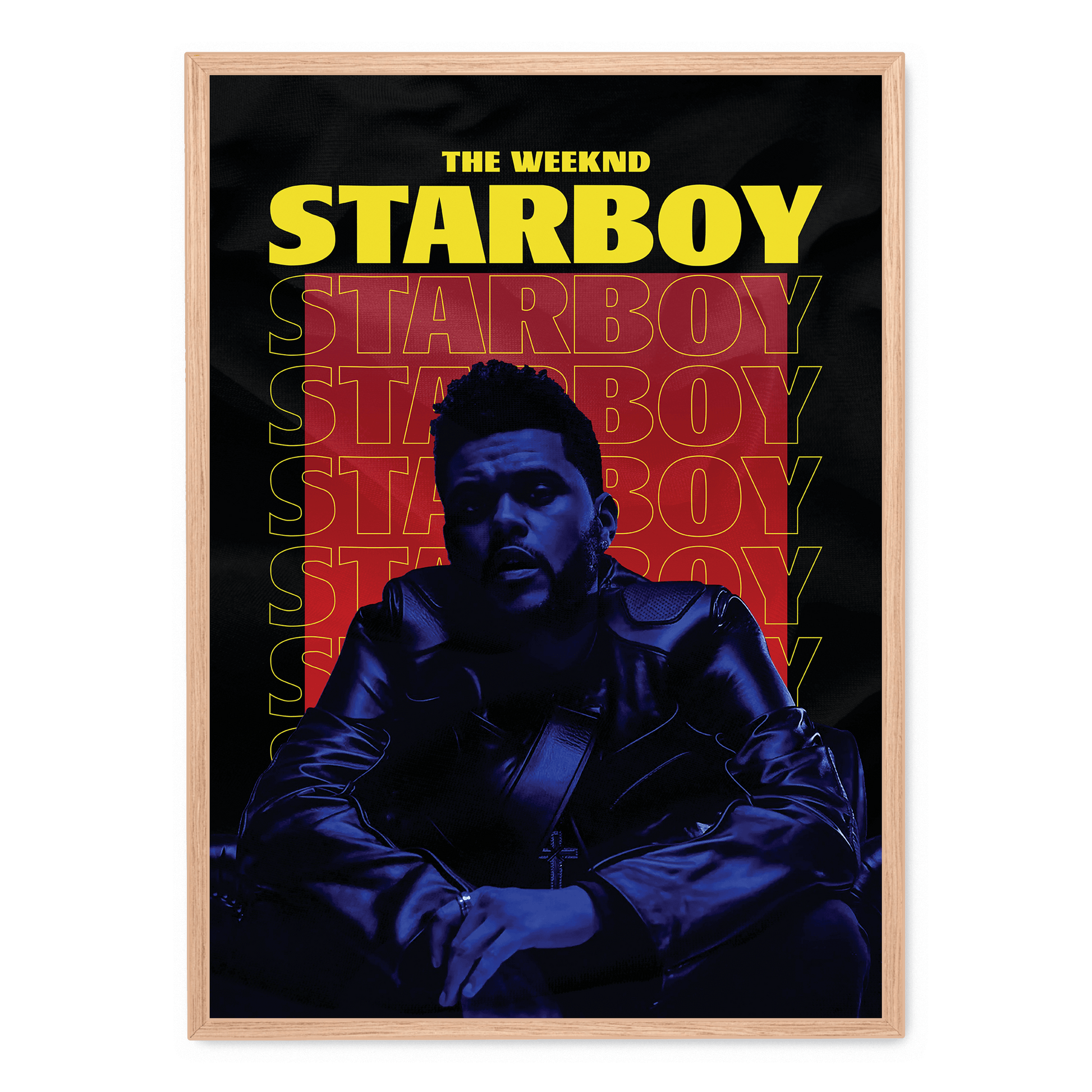 The Weeknd Starboy | Posters | Muurdecoratie | Wanddecoratie | Muziek Kunst | Home & Garden Kunstprints
