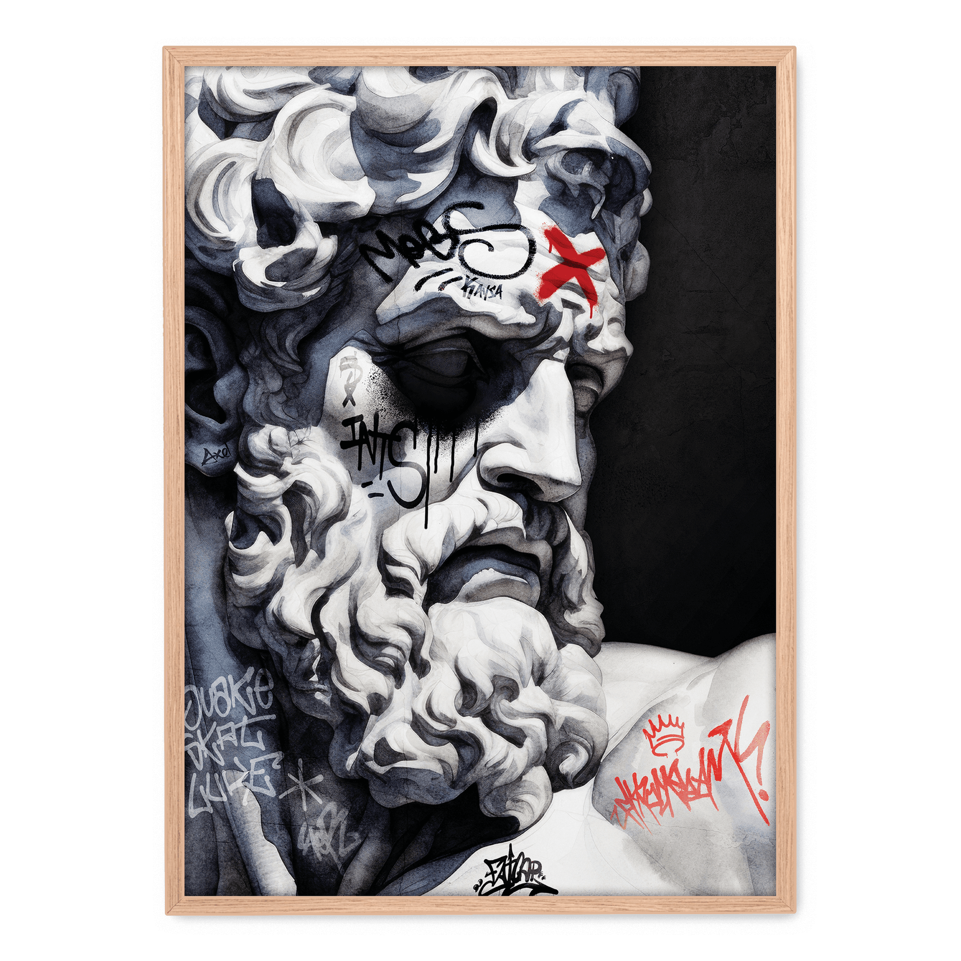 Graffiti Art Poster | Urban Street Style Muurdecoratie | Moderne Wanddecoratie | Creatieve Schilderijen