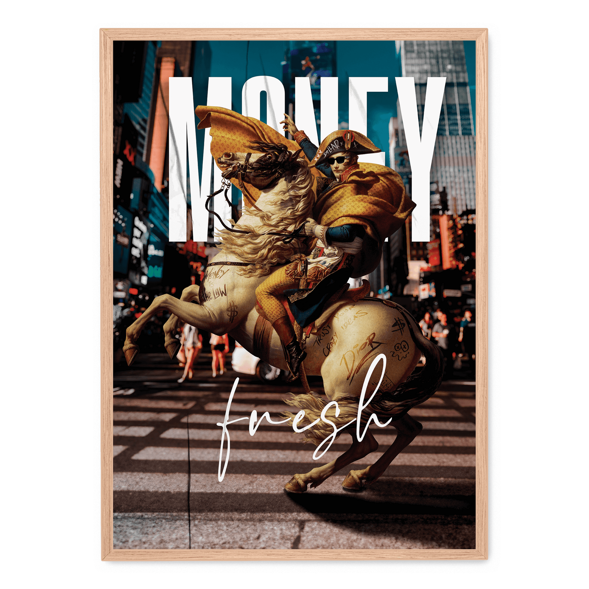 Napoleon Bonaparte Vintage Art | Historische Muurdecoratie | New York City Landmarks Poster | Wanddecoratie voor Thuis & Kantoor | Schilderijen Collectie Display