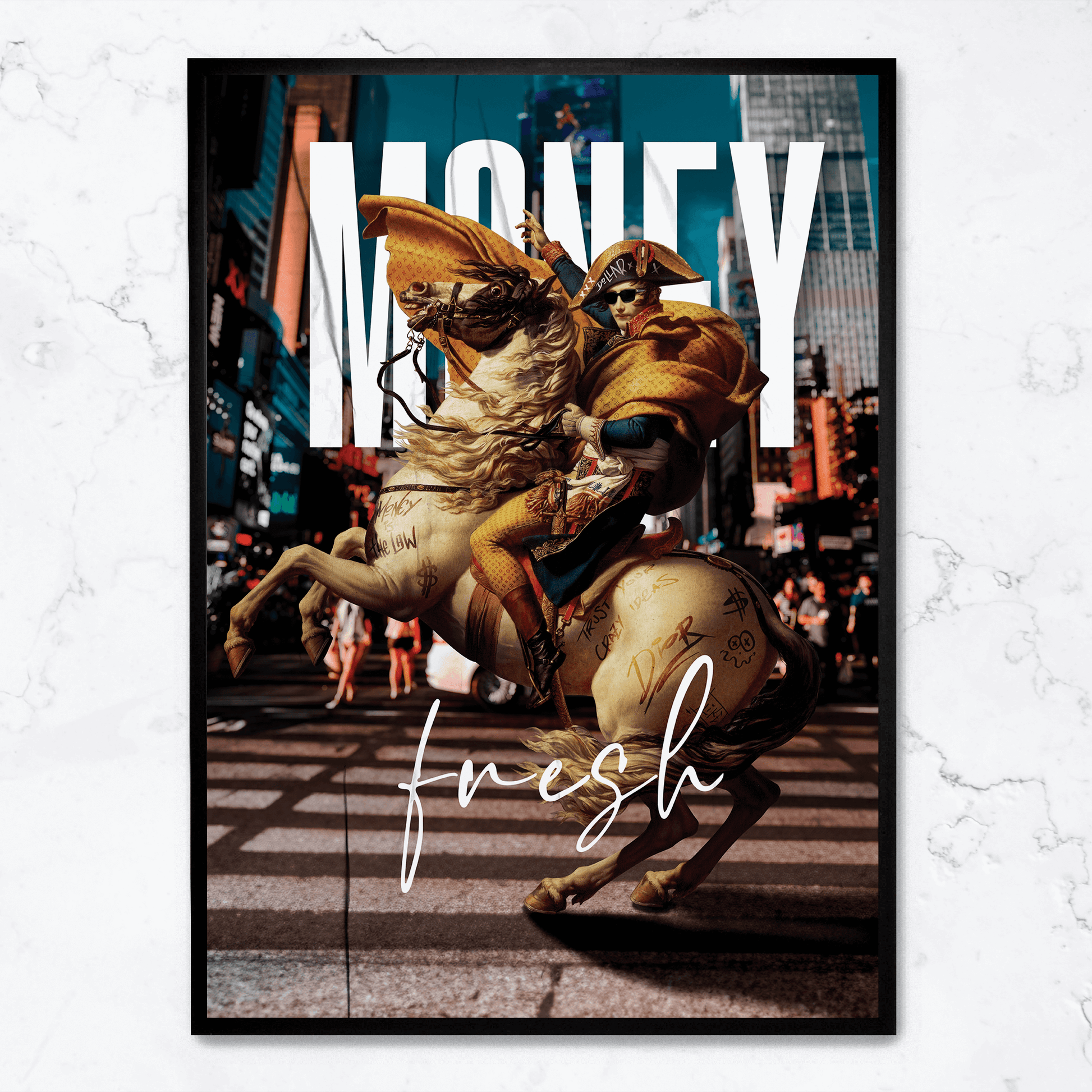 Napoleon Bonaparte Vintage Art | Historische Muurdecoratie | New York City Landmarks Poster | Wanddecoratie voor Thuis & Kantoor | Schilderijen Collectie Display