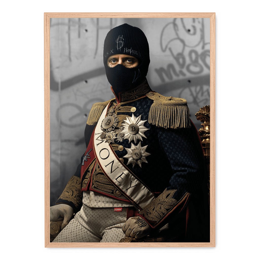 Napoleon I Poster | Muurdecoratie Klassieke Figuur | Vintage Stijl Wanddecoratie | Historisch Kunstwerk