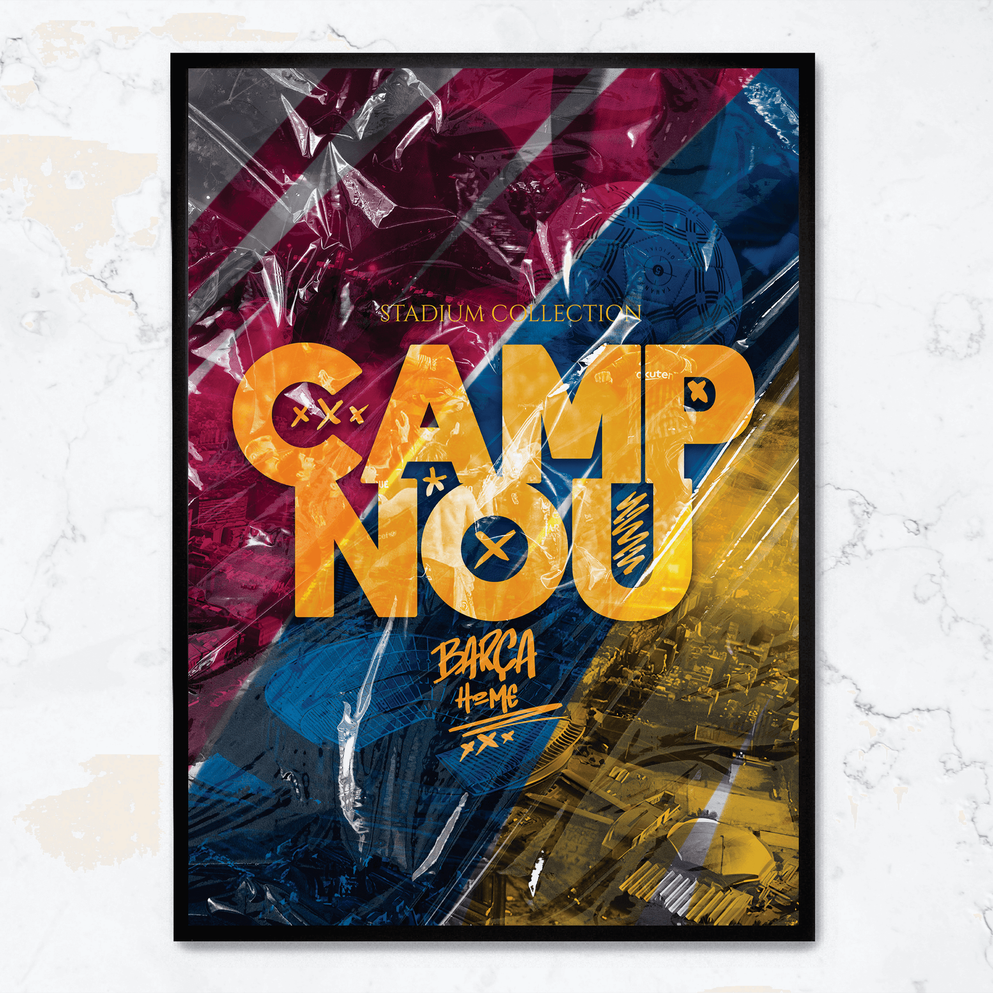 Camp Nou Stadium | Barcelona Football Club | Posters Kunst | Muurdecoratie | Wanddecoratie | Visuele Kunst | Home & Garden Decor