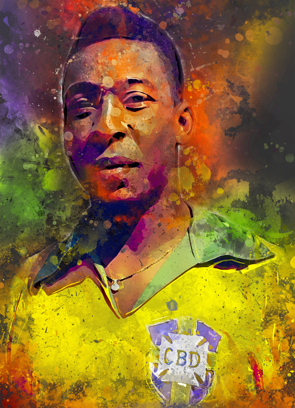 Pel sport | Muurdecoratie poster | Wanddecoratie voor interieur | Stijlvolle posters | Kunst voor huis