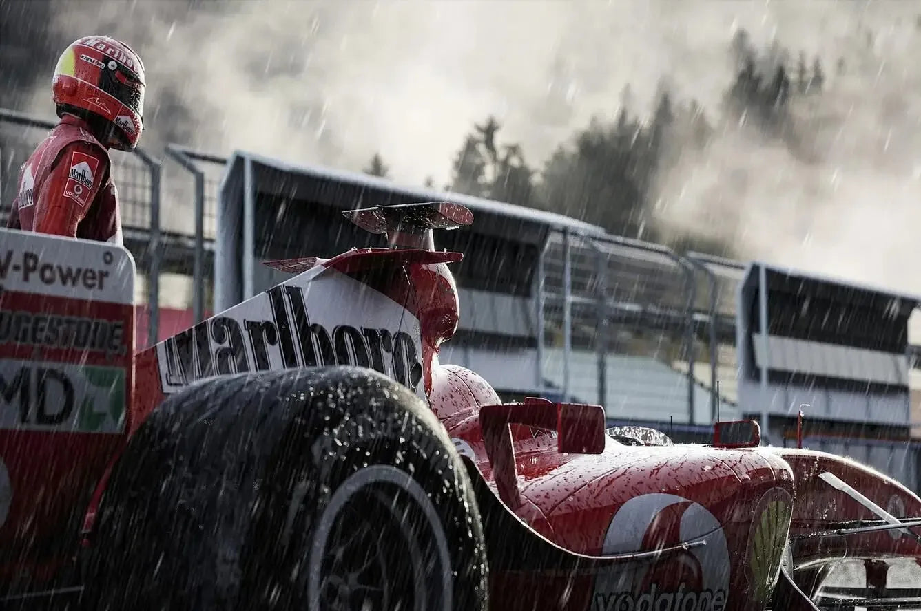 Charles Leclerc 2019 Ferrari Pitstop | Motorsport Wanddecoratie | F1 Muurdecoratie | Racing Excellence Poster
