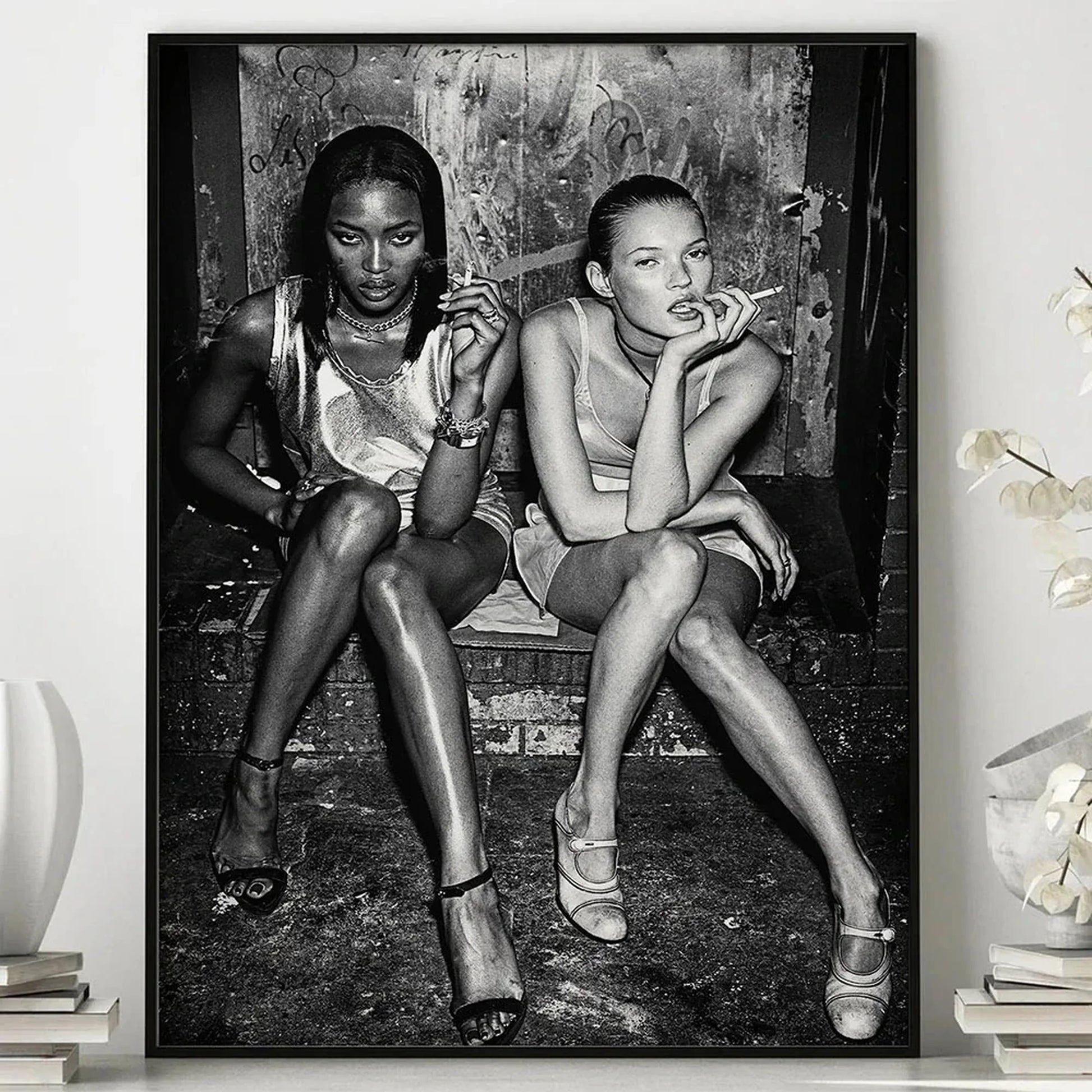 Kate Moss | Supermodel Icon | Fashion Legend | Muurdecoratie | Posters | Wanddecoratie | Kunst