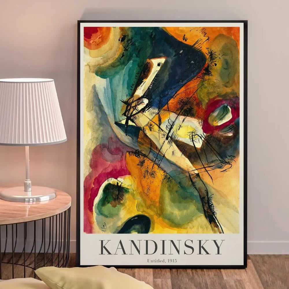 Untitled | Wassily Kandinsky | Wanddecoratie | Muurdecoratie | Expressionisme | Kunst Posters