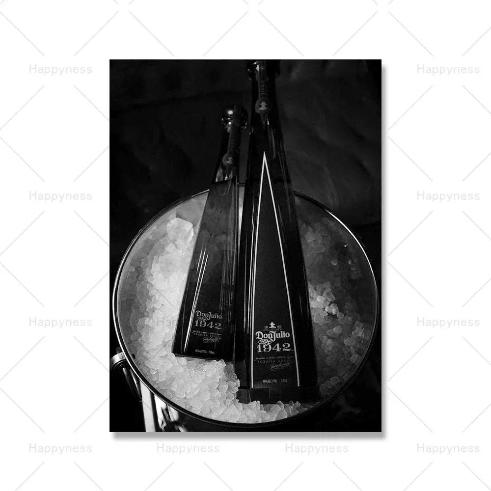Don Julio 1942 poster | Elegante wanddecoratie luxe | Klassiek ontwerp kunstafdruk muurdecoratie