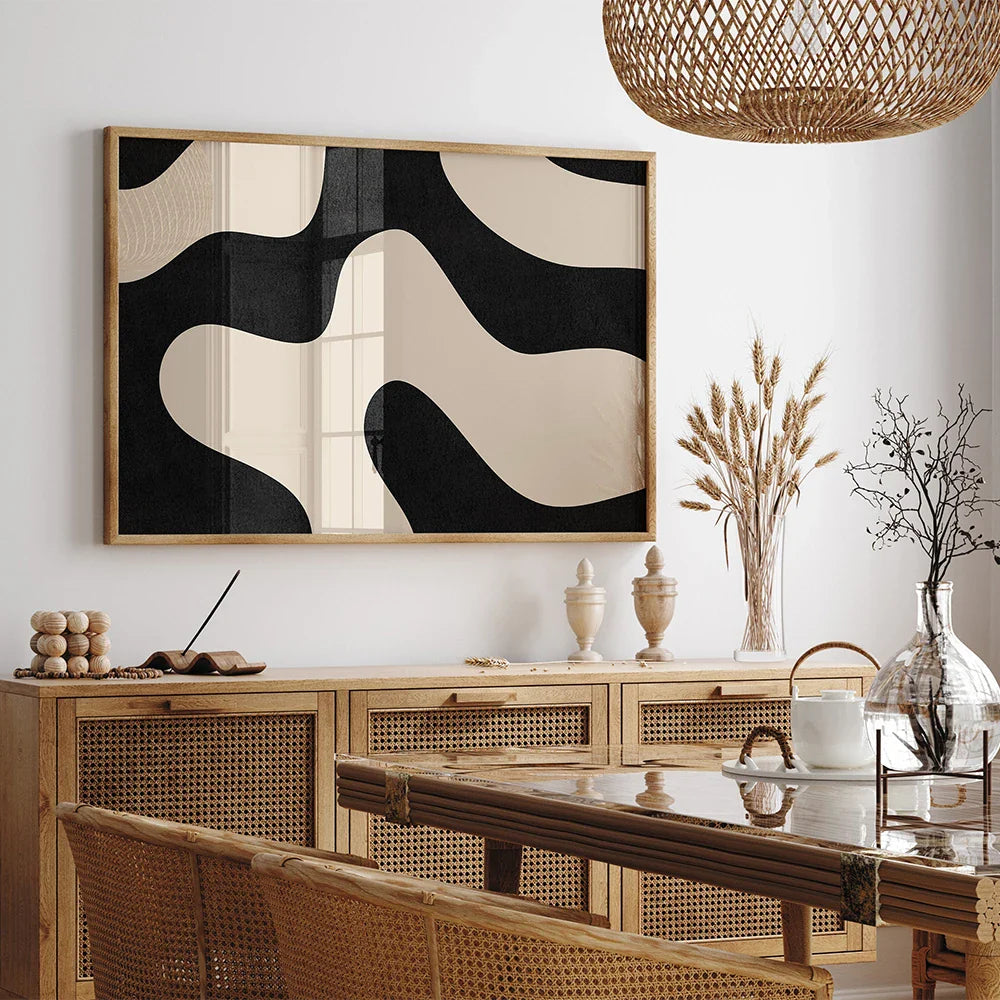 Silent Layers Art | Visuele Kunst Muurdecoratie | Poster Muurkunst | Huis en Tuin Decor | Wanddecoratie