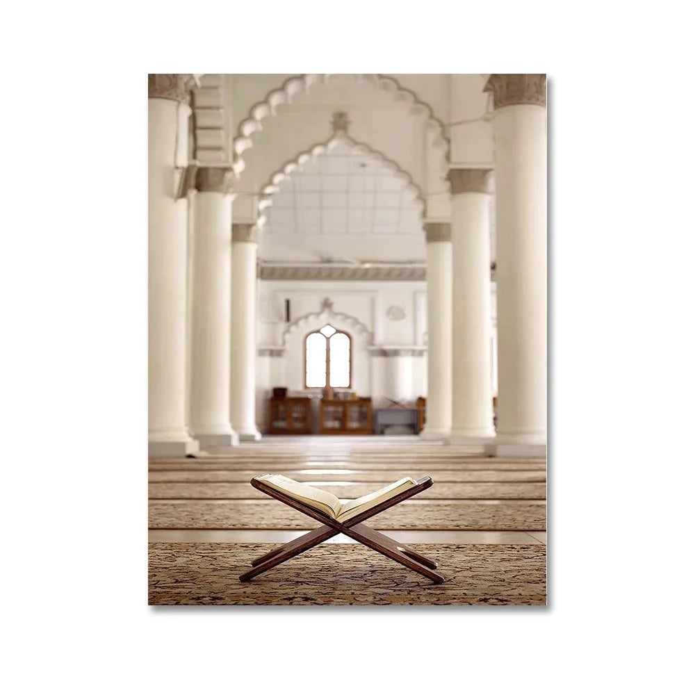 Sacred Knowledge Poster | Muurdecoratie Islamitische Kunst | Inspirerende Quran Wanddecoratie | Posters en Schilderijen