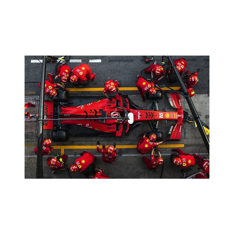 Charles Leclerc Racing Watercolor | Posters & Schilderijen | Muurdecoratie | Wanddecoratie | Posters | Canvas Kunst